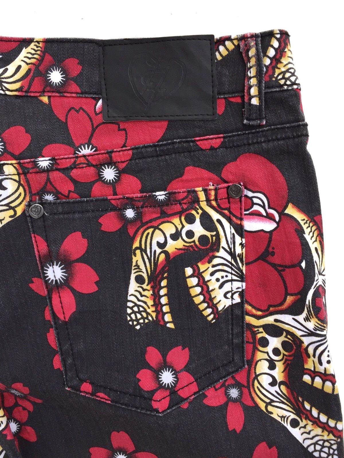 Designer × Japanese Brand Japanese Brand IF All Overprint Skinny Jeans Size US 28 / EU 44 - 8 Thumbnail