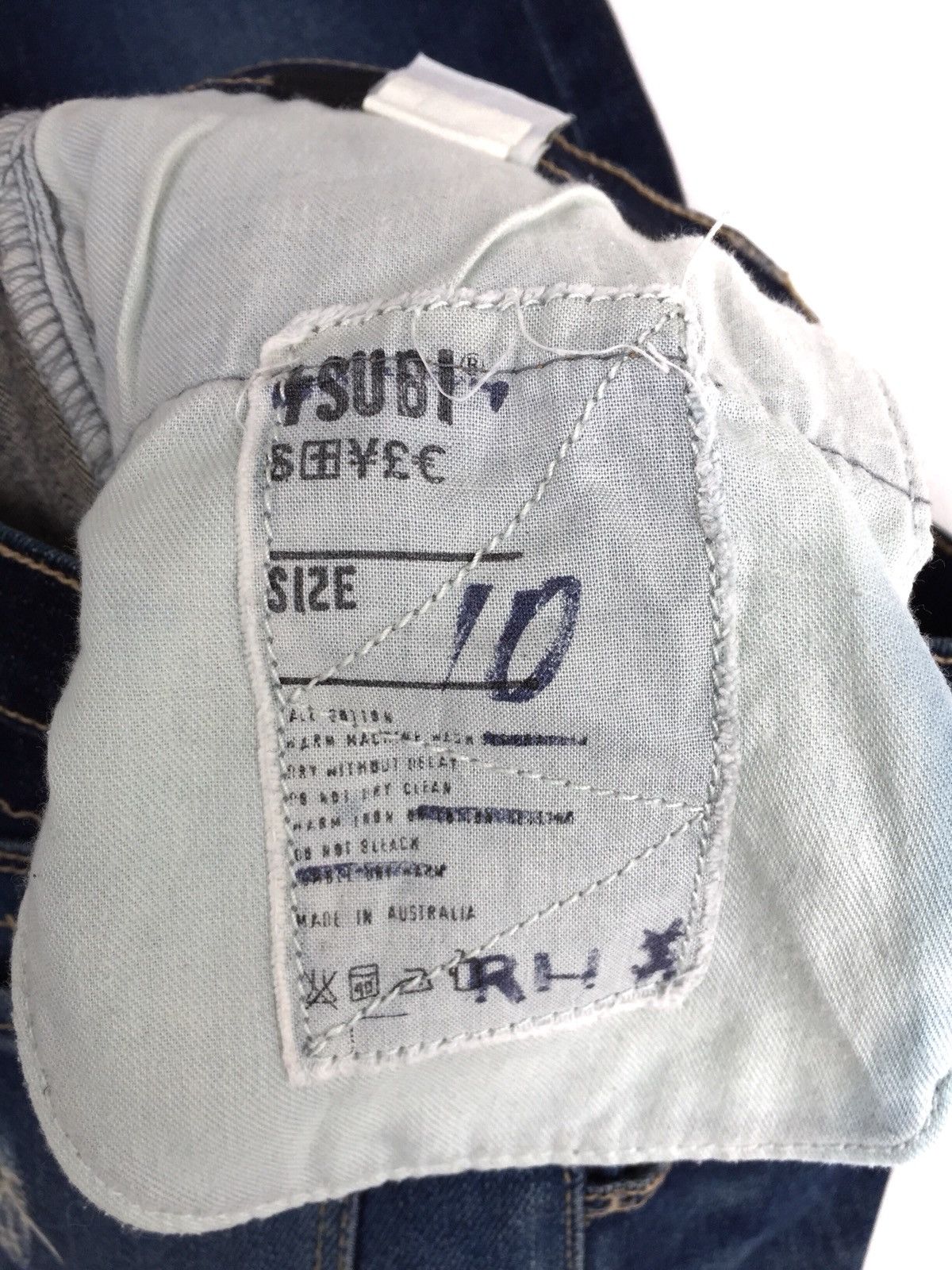 Ksubi KSUBI Distressed Rip Van Winkle Jeans Size US 28 / EU 44 - 8 Thumbnail