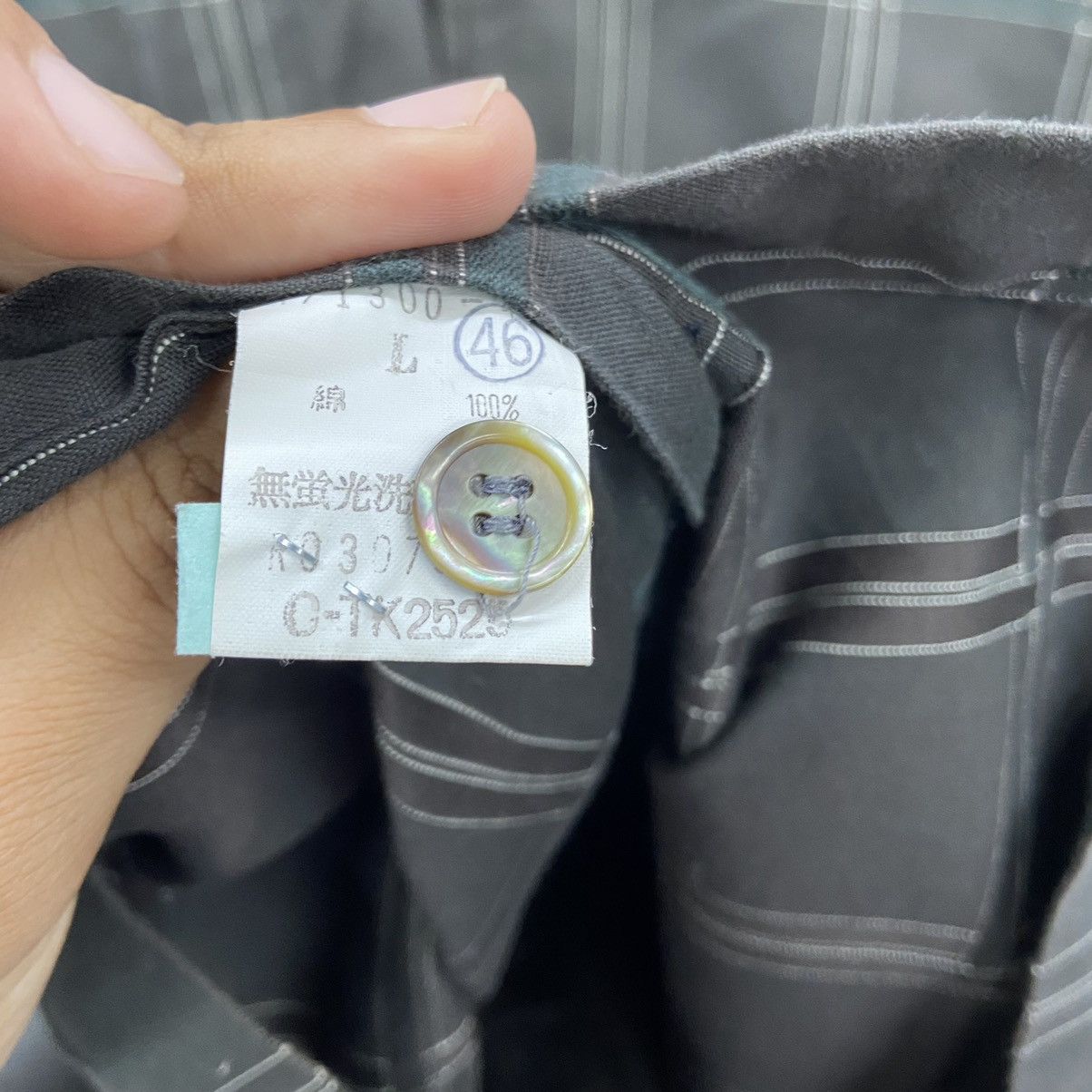 Issey Miyake Rare!! ISSEY MIYAKE im design studio button up shirts Size US L / EU 52-54 / 3 - 7 Thumbnail
