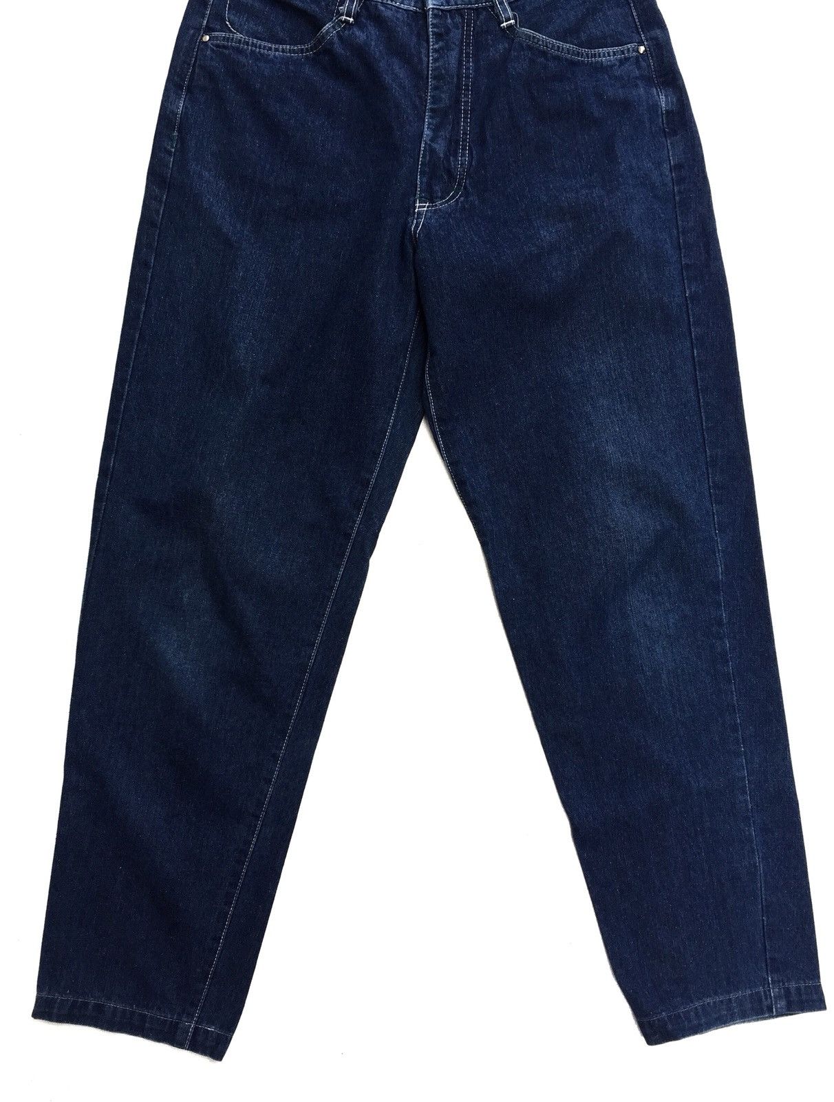 Issey Miyake × Vintage ISSEY MIYAKE JEAN OF PLANTATION 2 Label Baggy Jeans Size US 28 / EU 44 - 3 Thumbnail