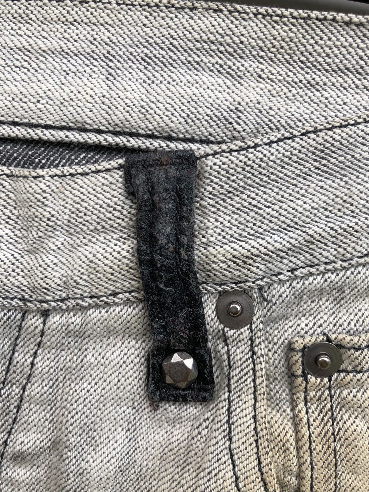If Six Was Nine × Japanese Brand × Number (N)ine Japanese Brand Valentine Distressed Ripped Jeans Size US 28 / EU 44 - 11 Thumbnail