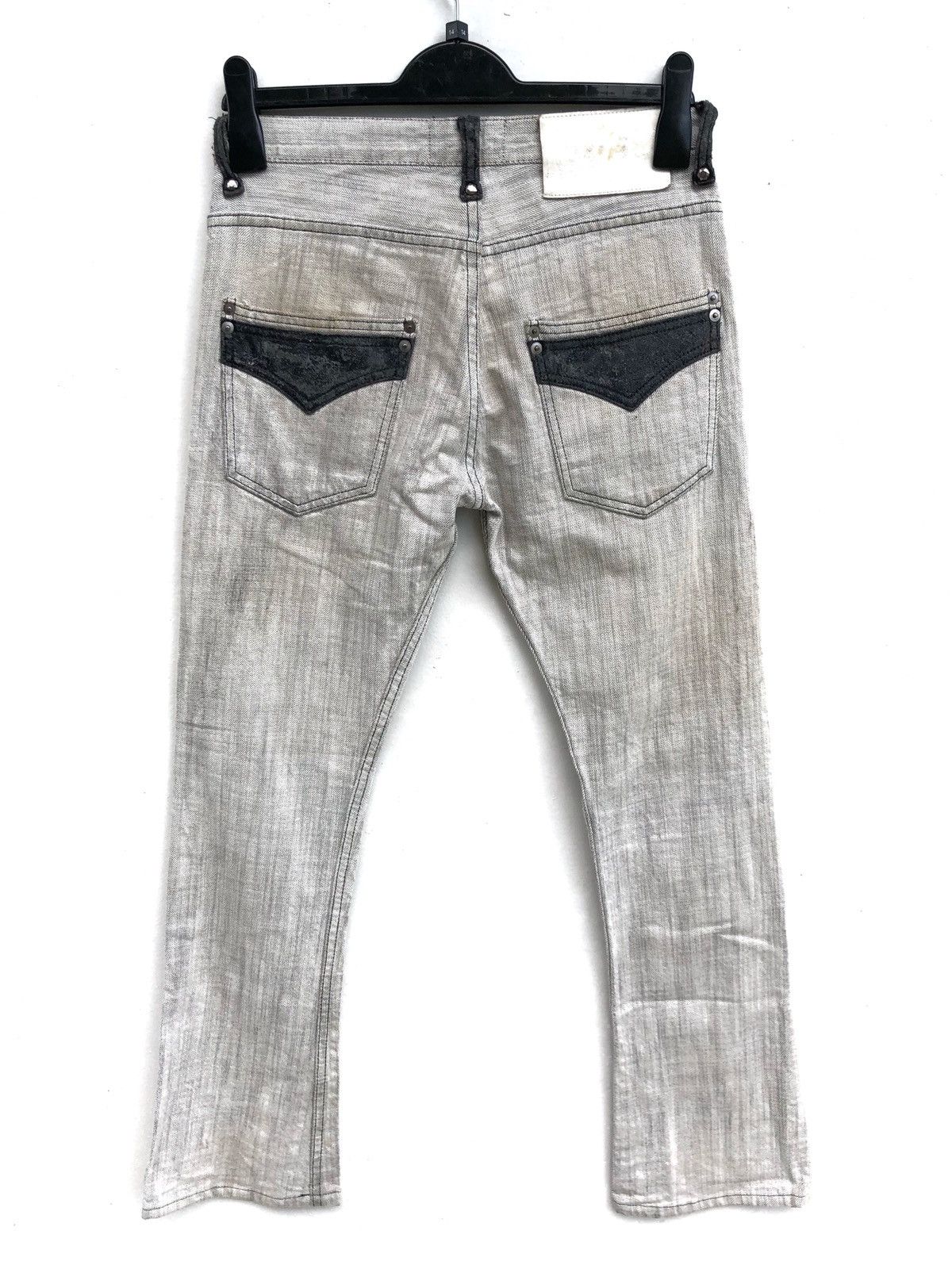 If Six Was Nine × Japanese Brand × Number (N)ine Japanese Brand Valentine Distressed Ripped Jeans Size US 28 / EU 44 - 3 Thumbnail