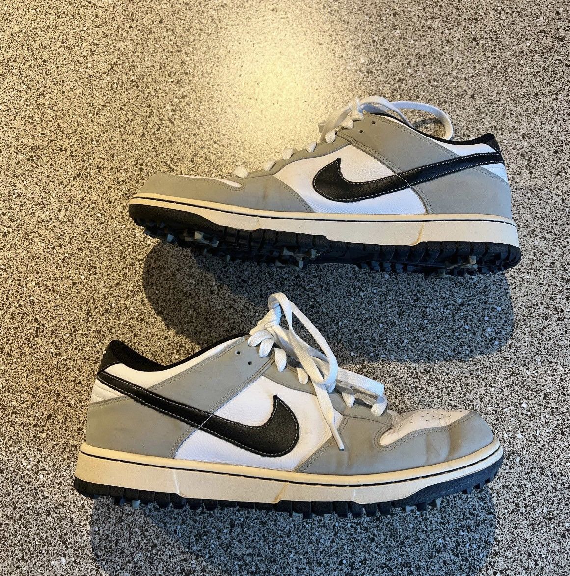 Nike Dunk NG Golf Shoes White‎ Black Granite Nike Dunk NG - White - Black - Granite - SneakerNews.com main image 3