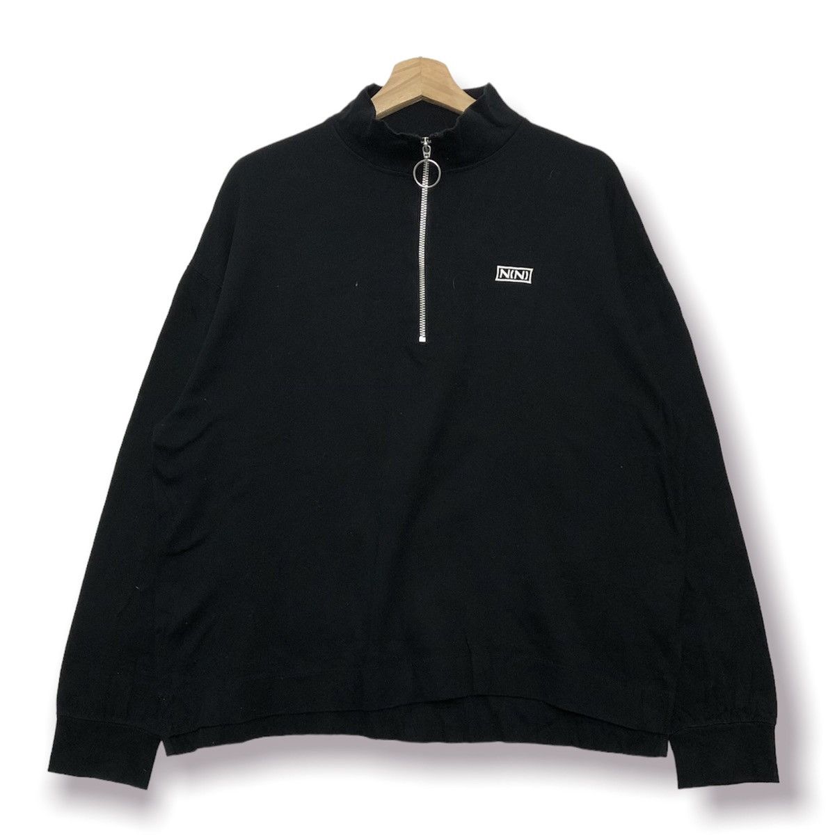 Jacket Cotton Quarter Zip NUMBER ( NINE ) Size L