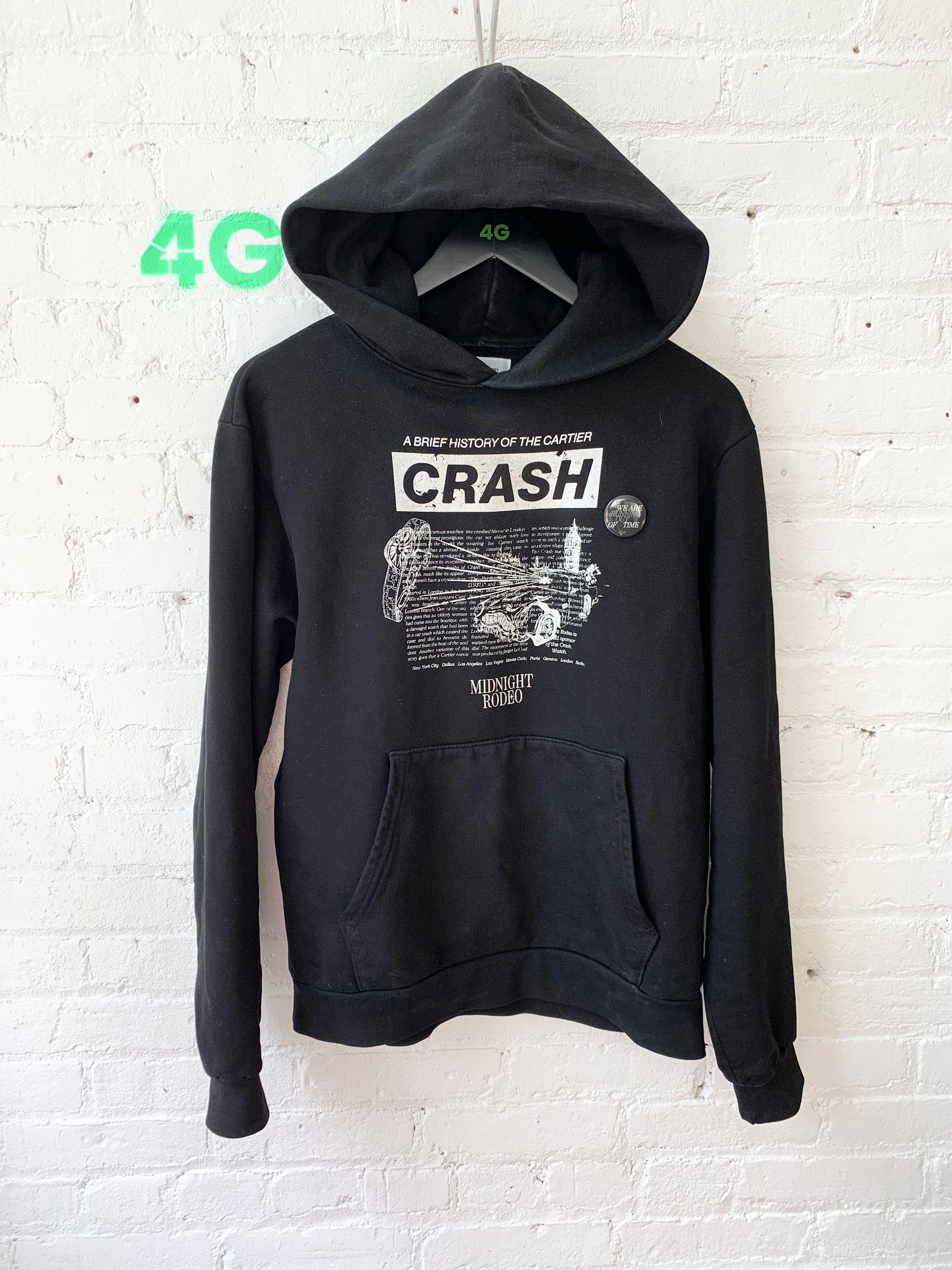 Midnight Rodeo 100 years of Romance Hoodie Sz XS