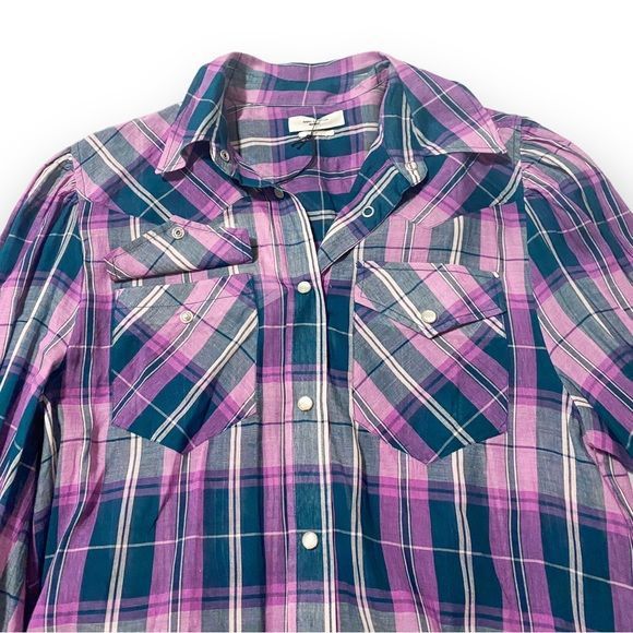 Isabel Marant Etoile NWT, Isabel Marant Etoile Britany checked cotton shirt dress Size XS / US 0-2 / IT 36-38 - 8 Thumbnail