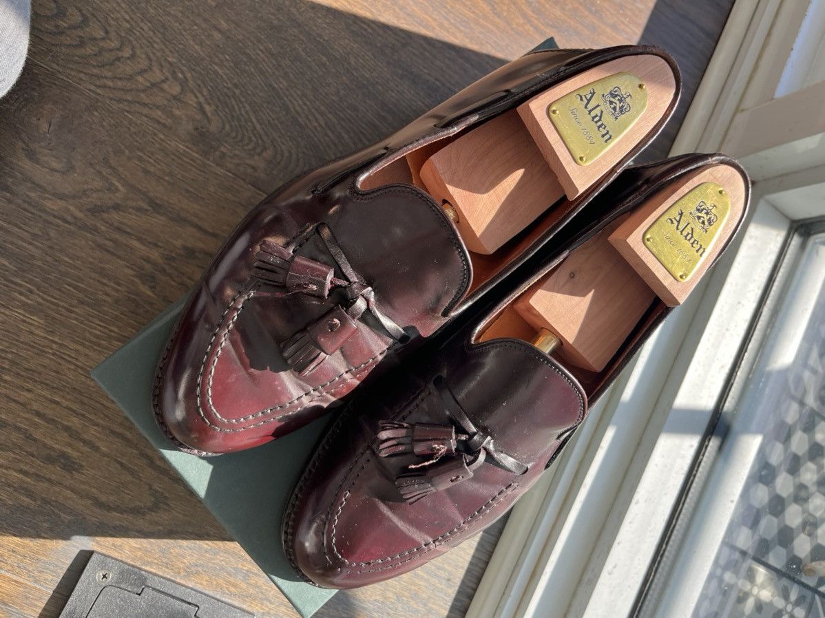 Alden Shell Tassel Loafers 9.5E - Recrafted