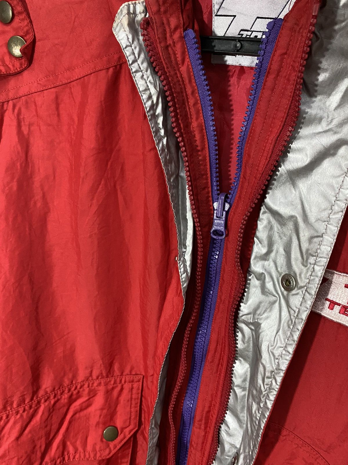 Toms × Vintage RARE vintage toyota team tom's distress red jacket Size US XXL / EU 58 / 5 - 11 Thumbnail