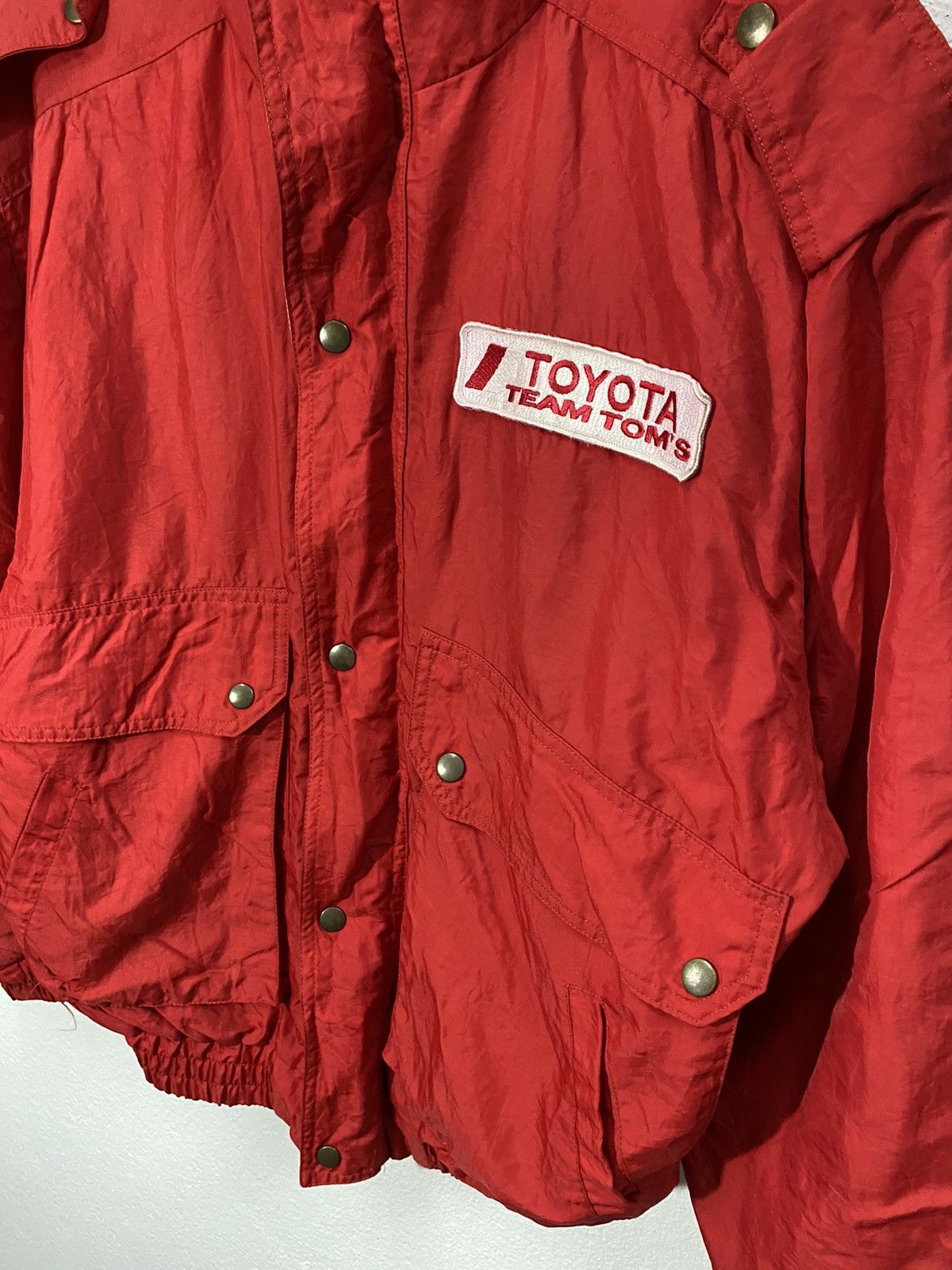 Toms × Vintage RARE vintage toyota team tom's distress red jacket Size US XXL / EU 58 / 5 - 7 Thumbnail