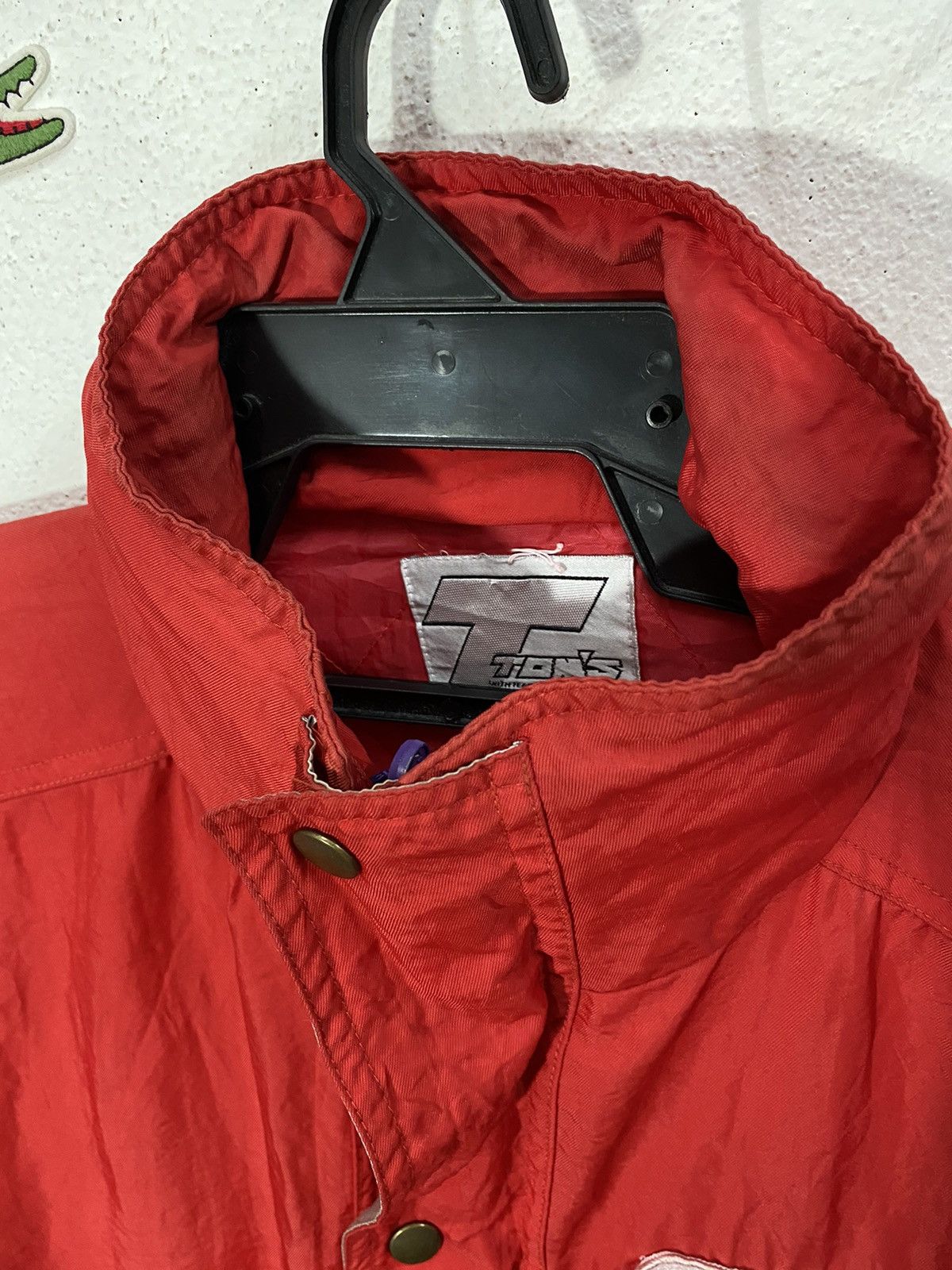 Toms × Vintage RARE vintage toyota team tom's distress red jacket Size US XXL / EU 58 / 5 - 8 Thumbnail
