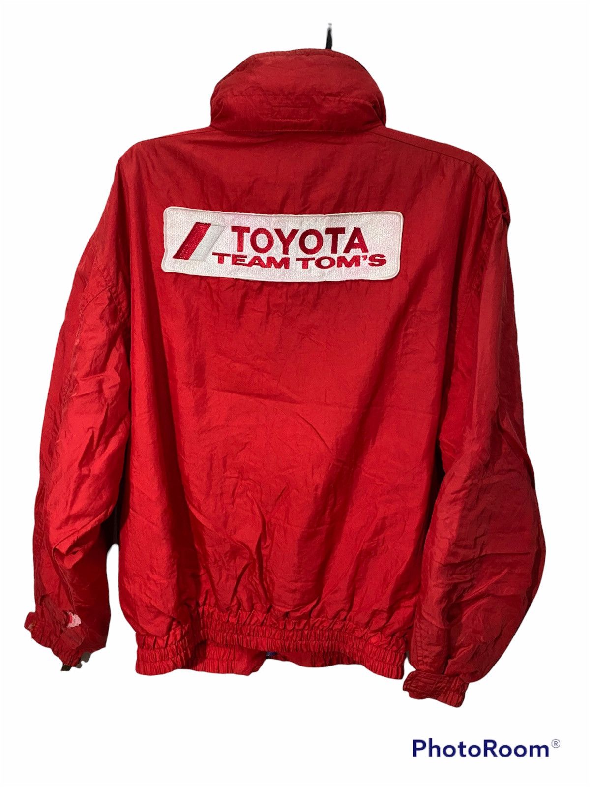 Toms × Vintage RARE vintage toyota team tom's distress red jacket Size US XXL / EU 58 / 5 - 2 Thumbnail