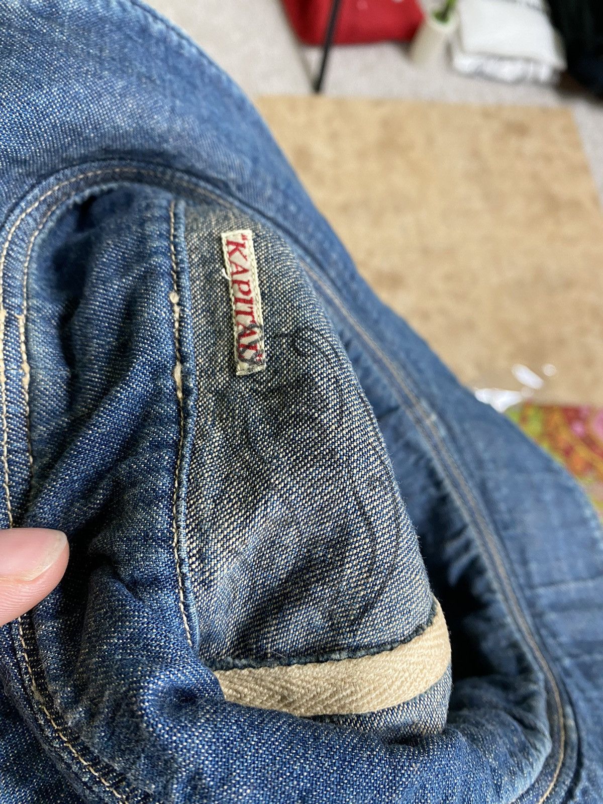 Kapital × Kapital Kountry × Proleta Re Art Very rare kapital kountry proleta sashiko yuga boro distress Size ONE SIZE - 9 Thumbnail