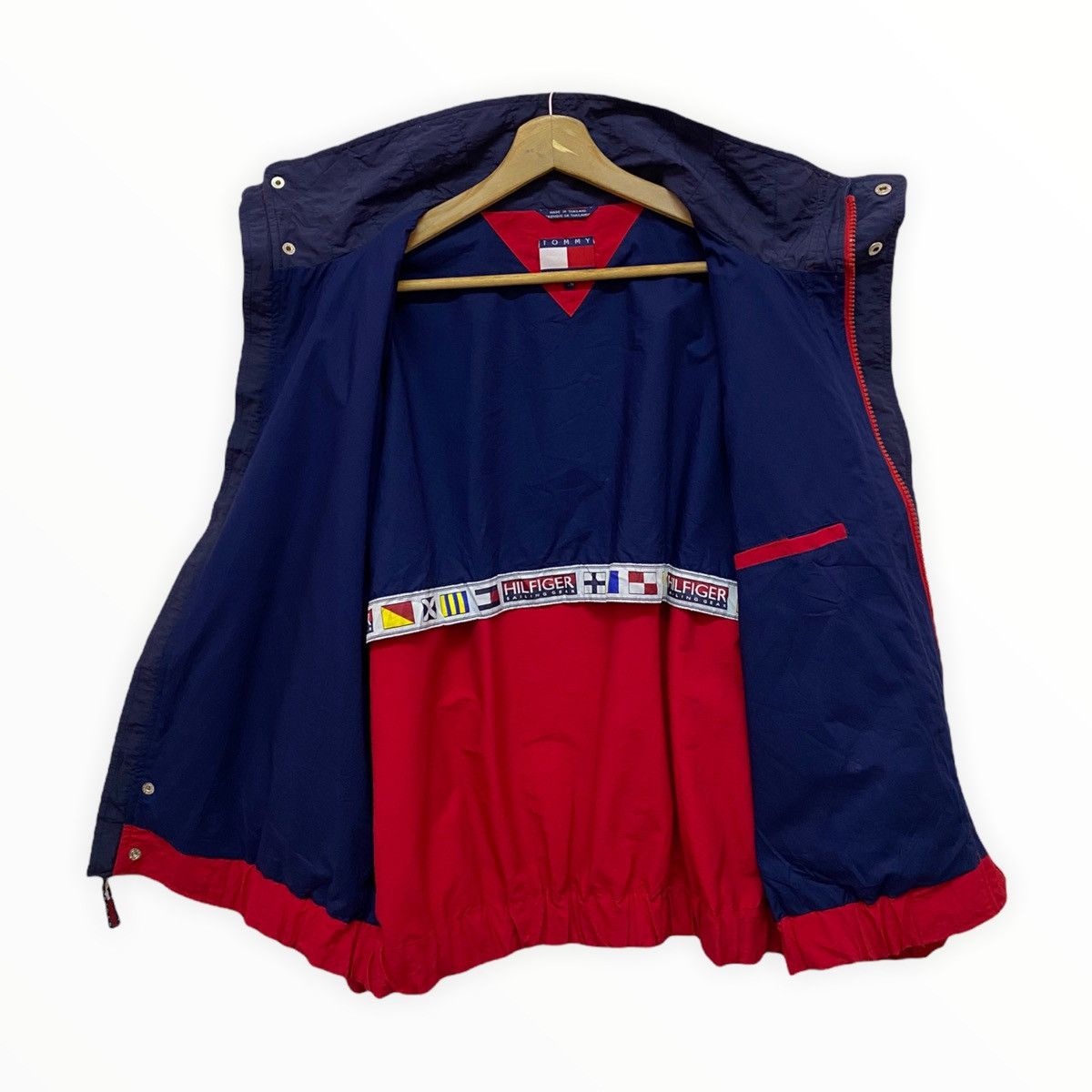Tommy Hilfiger RARE🔥TOMMY HILFIGER SAILING GEAR COLOR BLOCK JACKET Size US XL / EU 56 / 4 - 4 Thumbnail