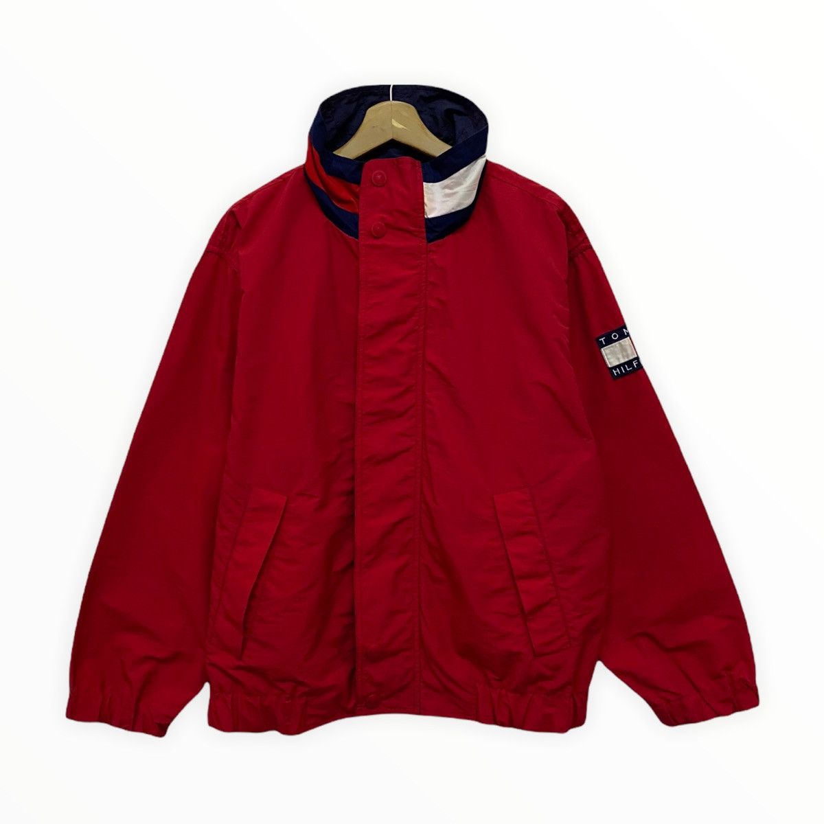 Tommy Hilfiger RARE🔥TOMMY HILFIGER SAILING GEAR COLOR BLOCK JACKET Size US XL / EU 56 / 4 - 3 Thumbnail