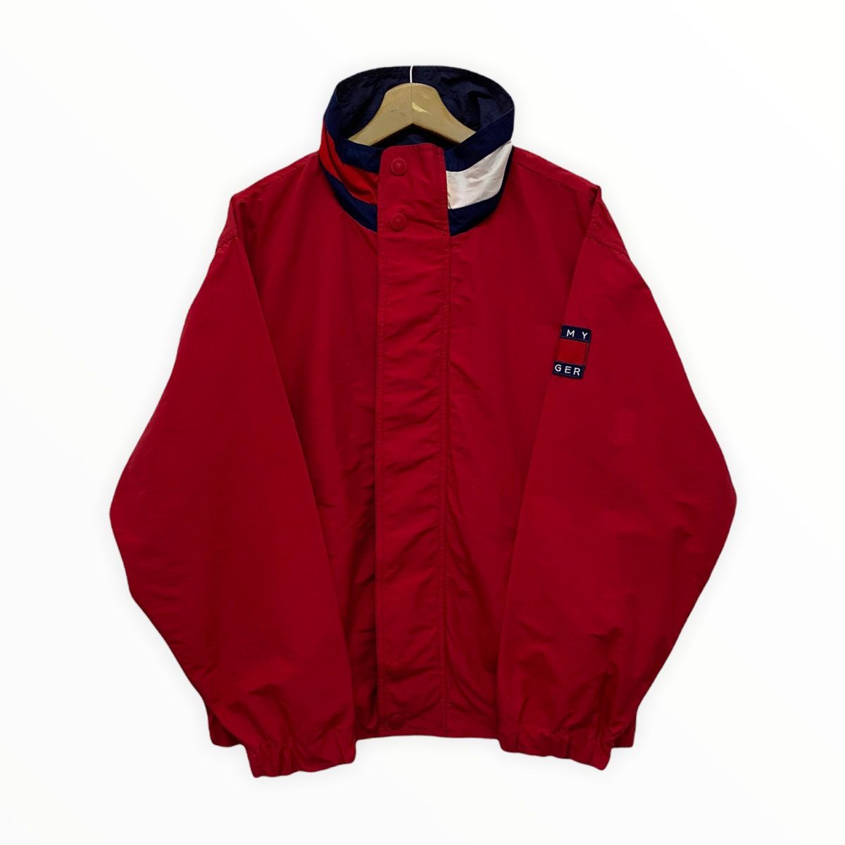 Tommy Hilfiger RARE🔥TOMMY HILFIGER SAILING GEAR COLOR BLOCK JACKET Size US XL / EU 56 / 4 - 2 Thumbnail