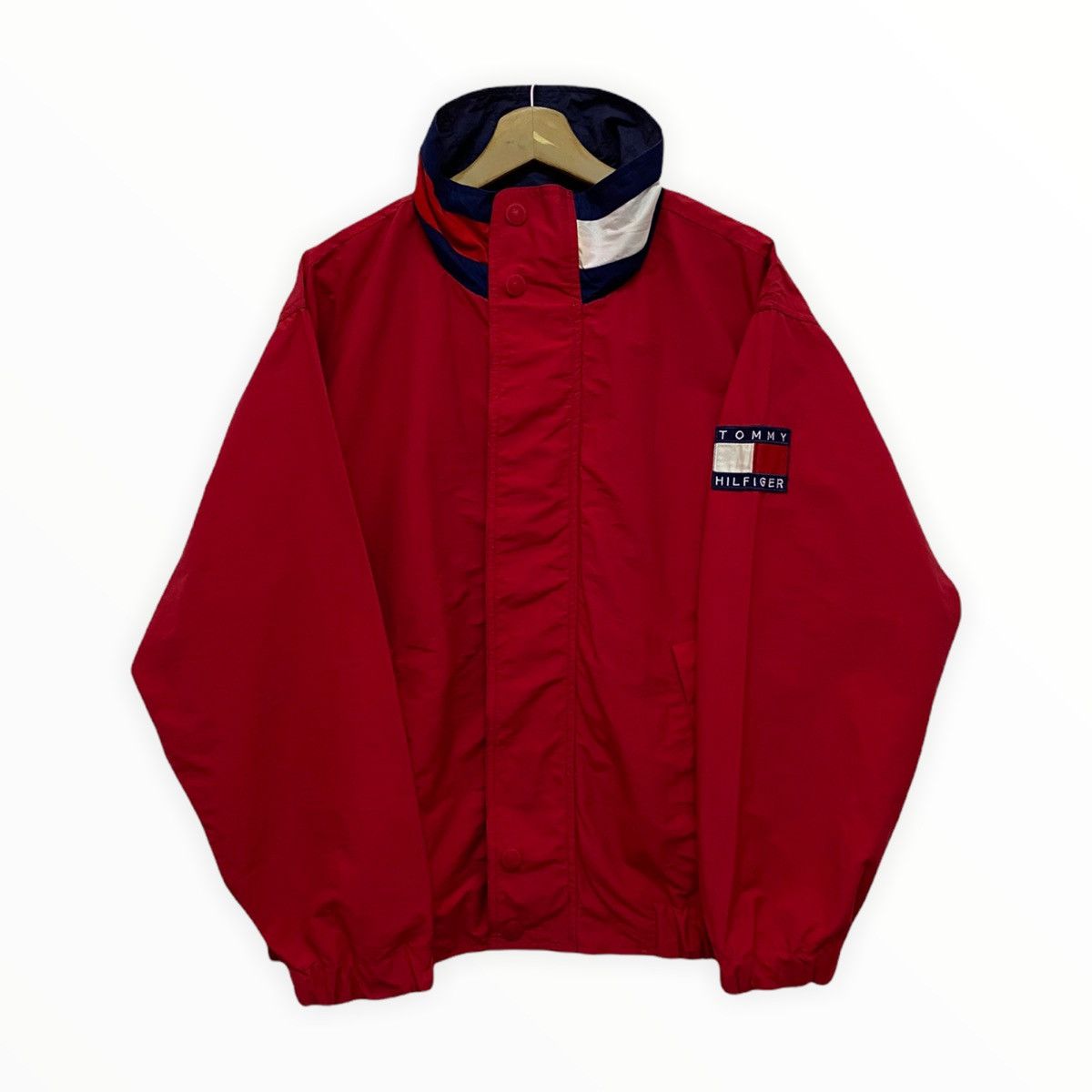 Tommy Hilfiger RARE🔥TOMMY HILFIGER SAILING GEAR COLOR BLOCK JACKET Size US XL / EU 56 / 4 - 1 Thumbnail