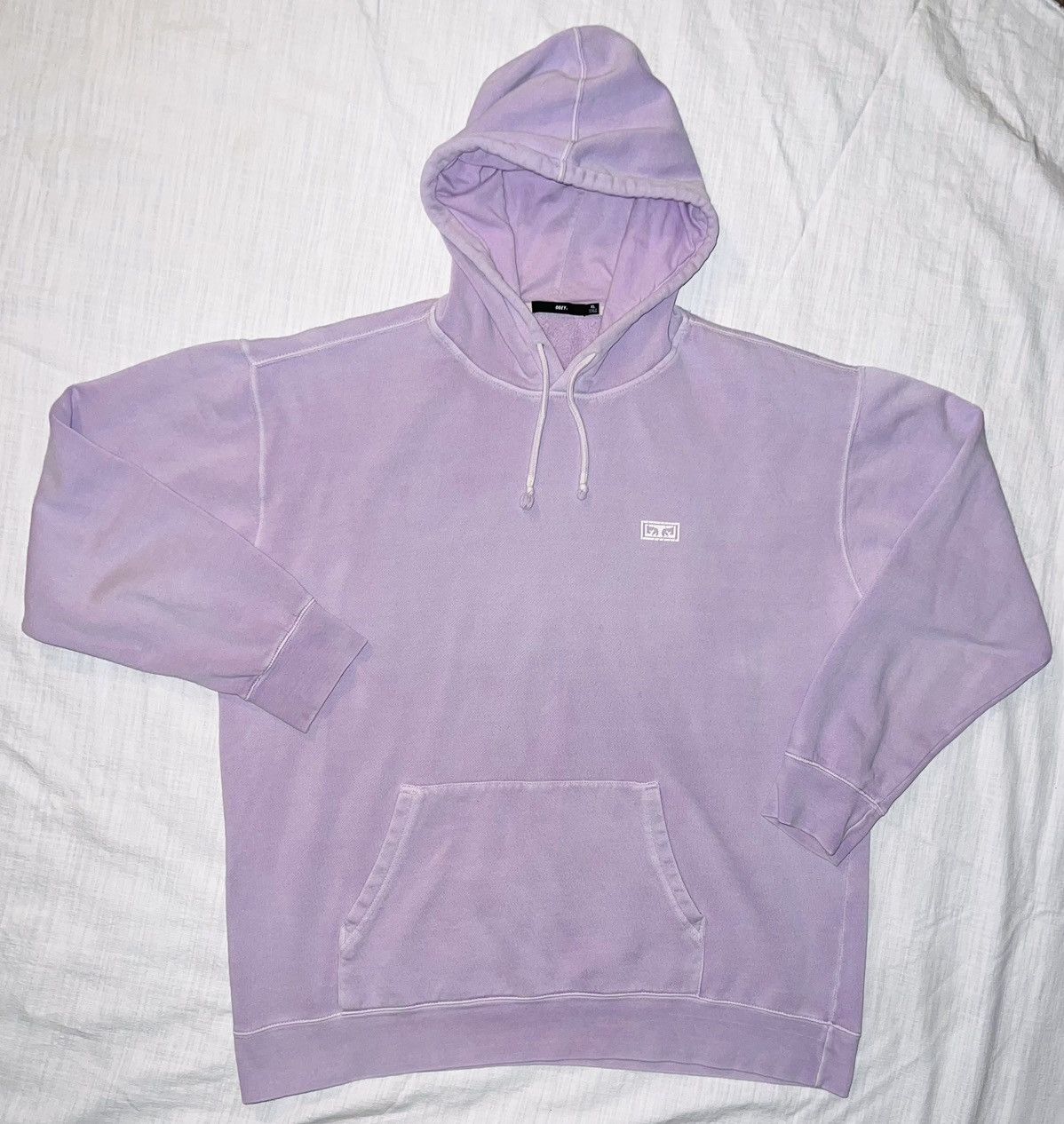 Obey × Vintage Vintage OBEY Pullover Hoodie Size US XL / EU 56 / 4 - 2 Thumbnail