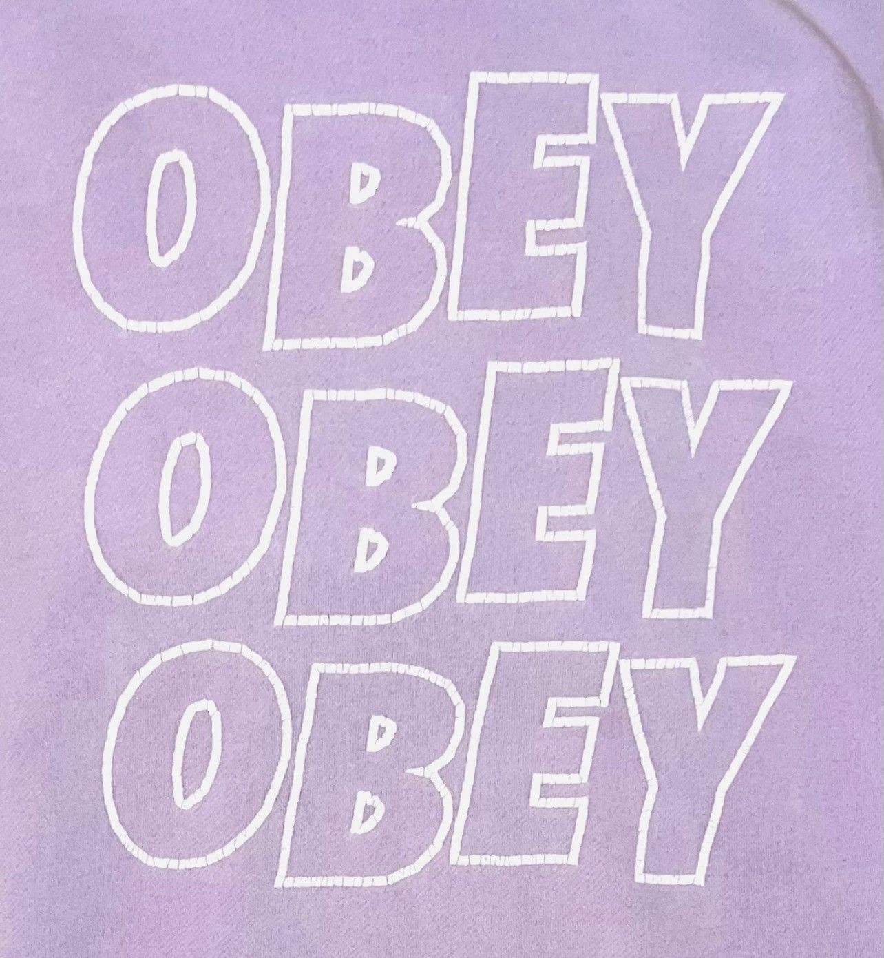 Obey × Vintage Vintage OBEY Pullover Hoodie Size US XL / EU 56 / 4 - 3 Thumbnail