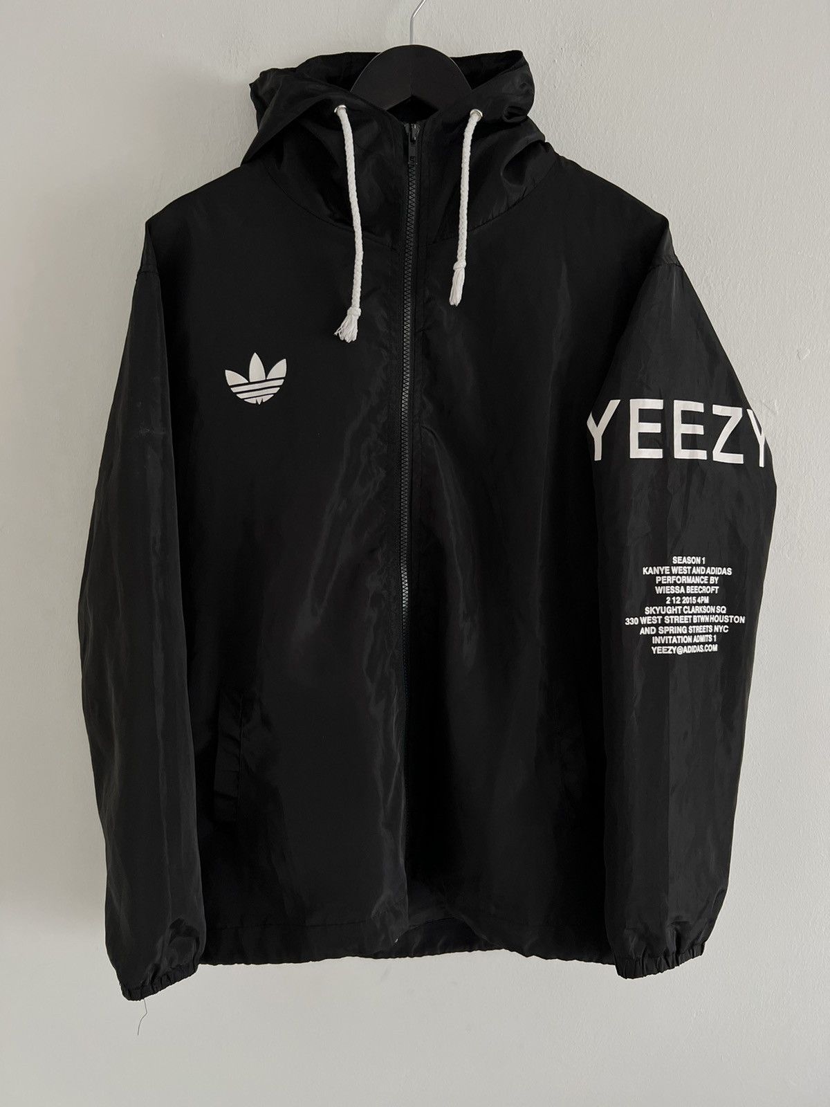yeezy black jacket