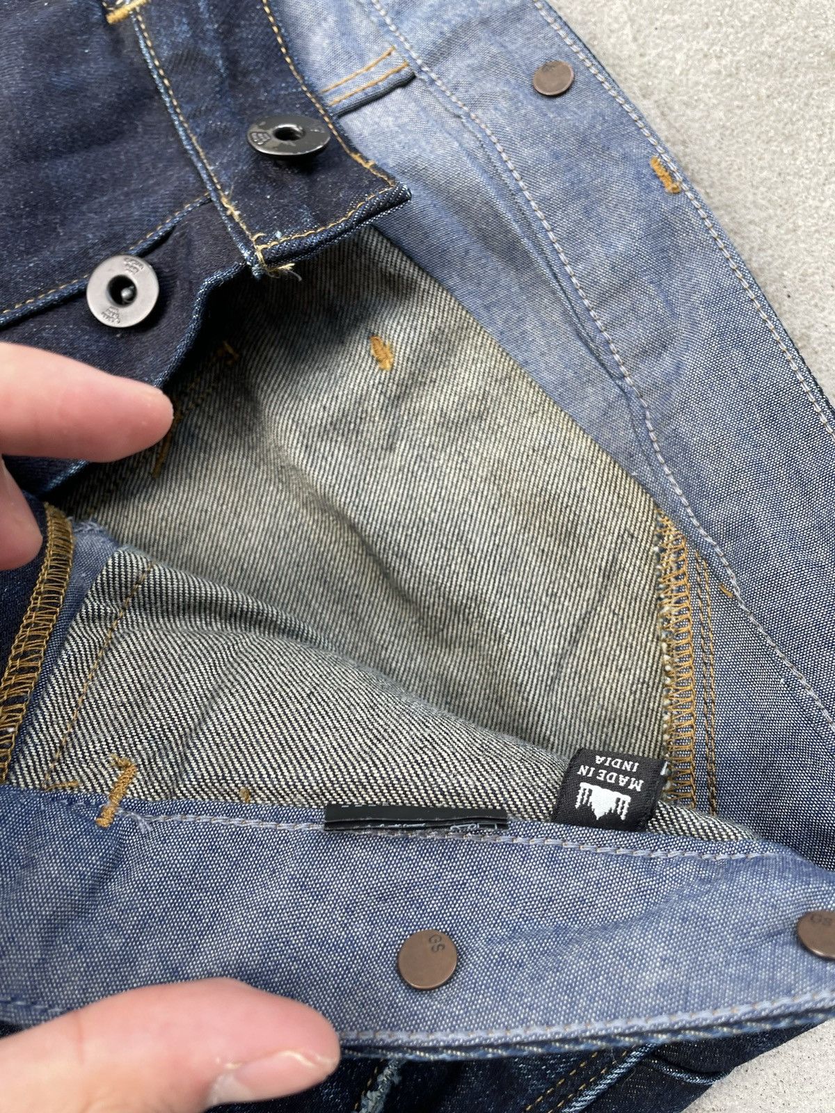 G-Star Vintage G Star Raw washed denim jeans Size US 32 / EU 48 - 10 Thumbnail