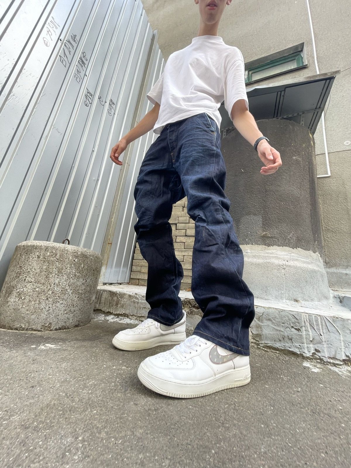 G-Star Vintage G Star Raw washed denim jeans Size US 32 / EU 48 - 2 Thumbnail