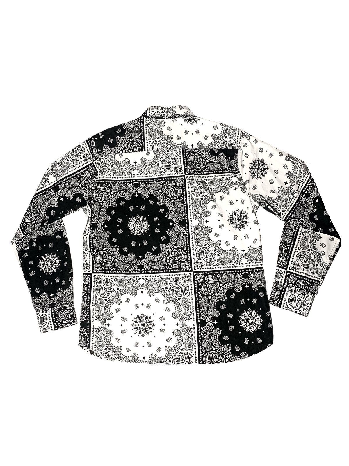 Japanese Brand × Vintage Paisley / Bandana Print Button Up Shirt Size US L / EU 52-54 / 3 - 2 Thumbnail