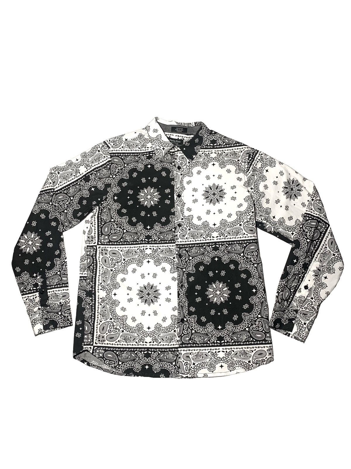 Japanese Brand × Vintage Paisley / Bandana Print Button Up Shirt Size US L / EU 52-54 / 3 - 1 Thumbnail