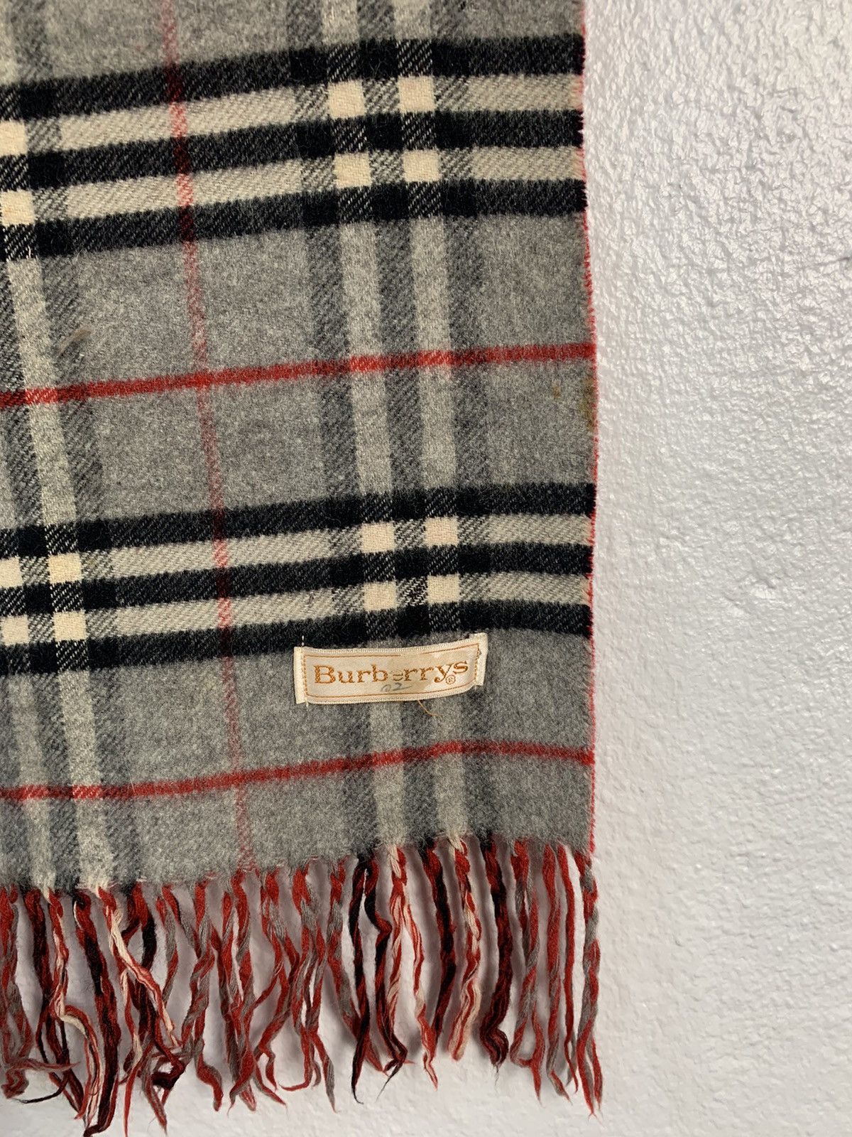Burberry Vintage Burberrys Nova Check Scarf Size ONE SIZE - 3 Thumbnail