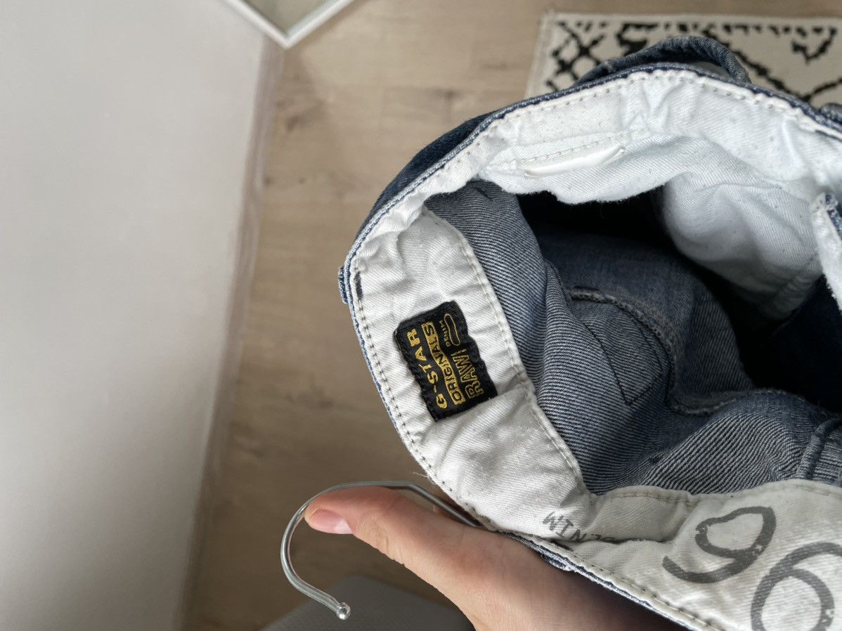 G-Star × Vintage Vintage G Star Raw jeans 30x32 denim blue double knee Size US 30 / EU 46 - 8 Thumbnail