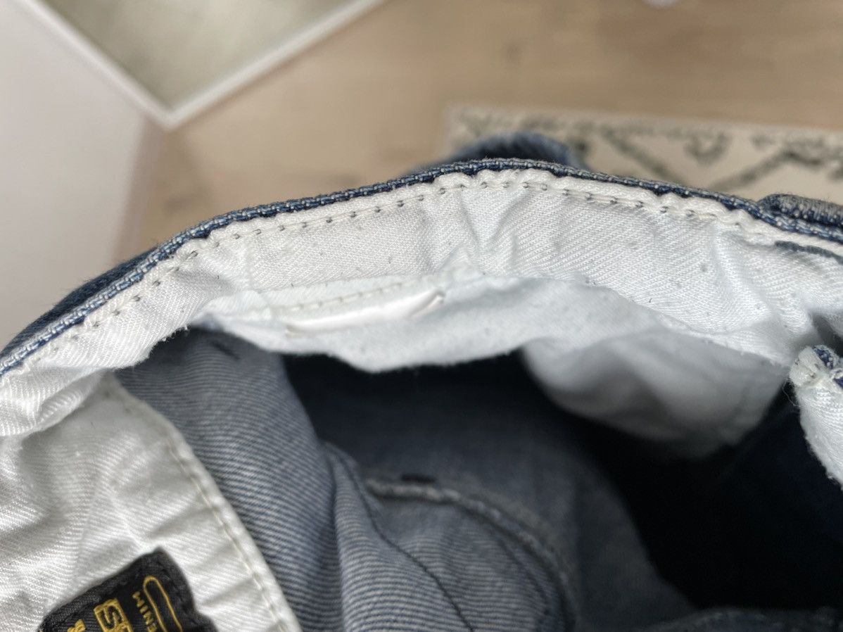 G-Star × Vintage Vintage G Star Raw jeans 30x32 denim blue double knee Size US 30 / EU 46 - 9 Thumbnail