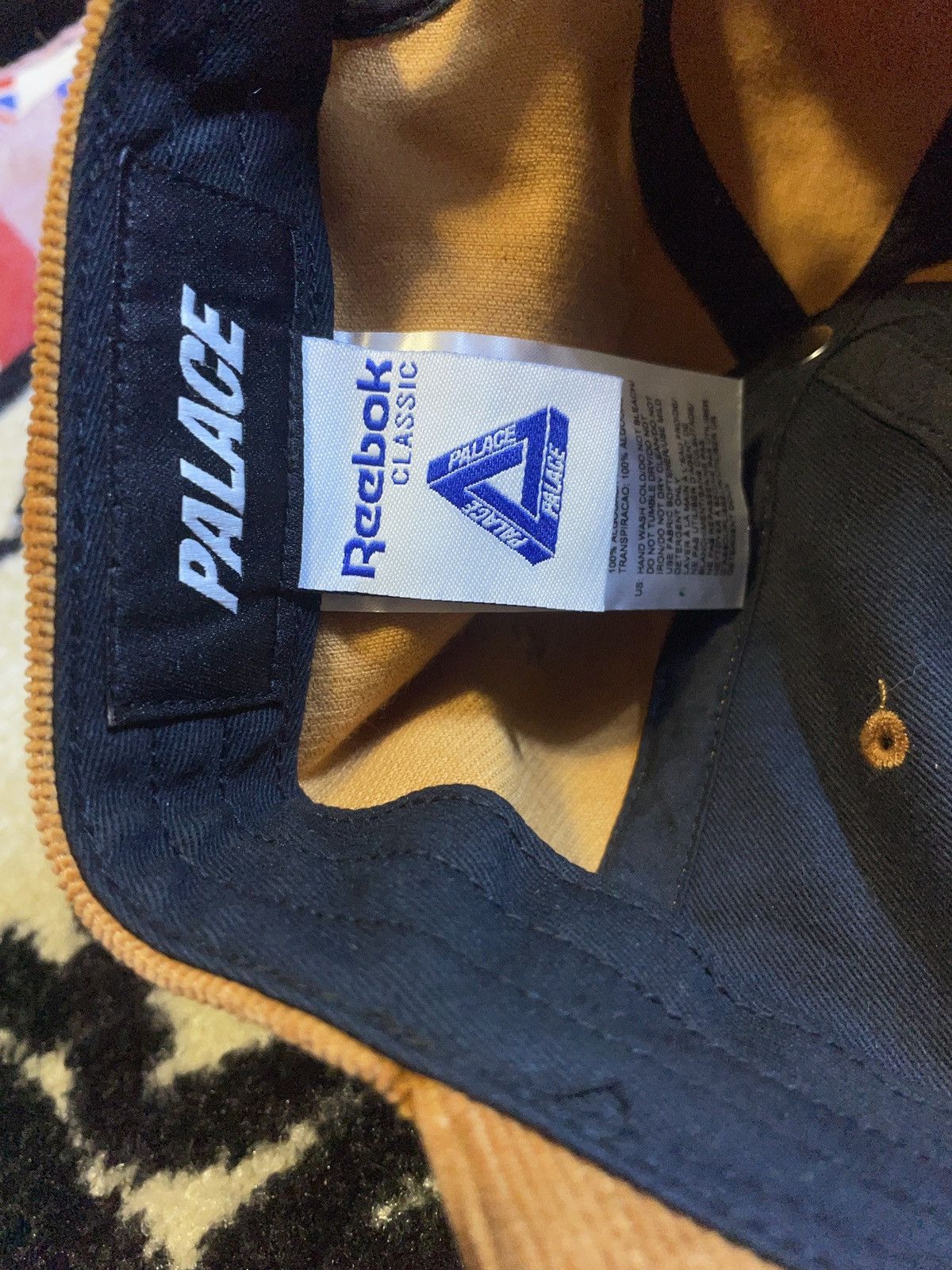 Palace Palace X Reebok NPC 6-Panel Cap Size ONE SIZE - 4 Thumbnail