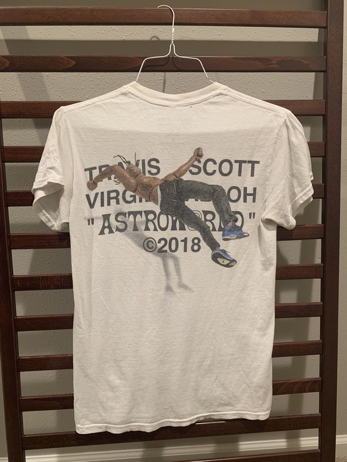 Travis Scott × Virgil Abloh Travis Scott By a Thread Tee | Grailed