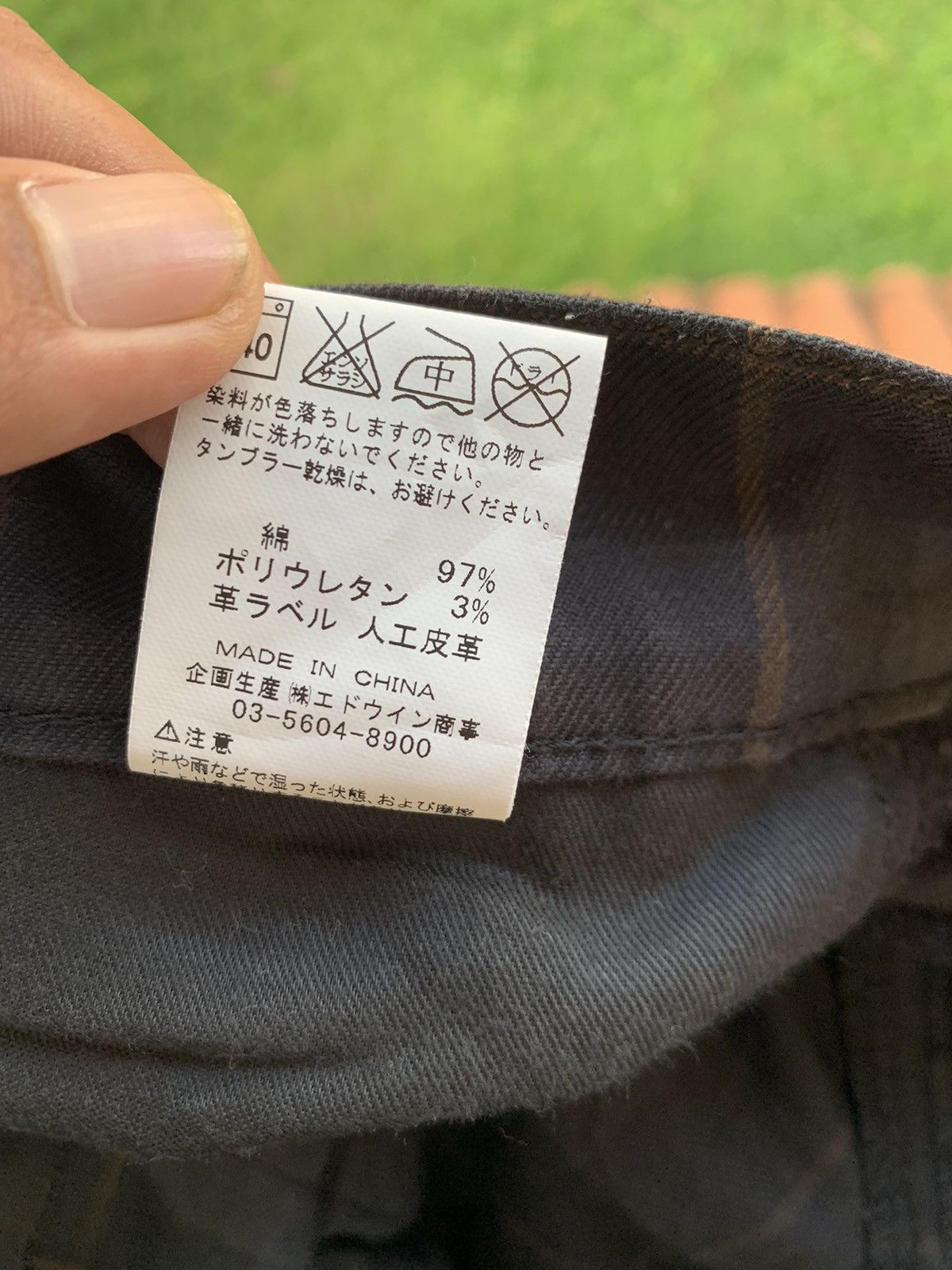 Japanese Brand × Lee × Vintage Vintage Lee Chekered Cargo Pant Back Buckle Size US 32 / EU 48 - 10 Thumbnail