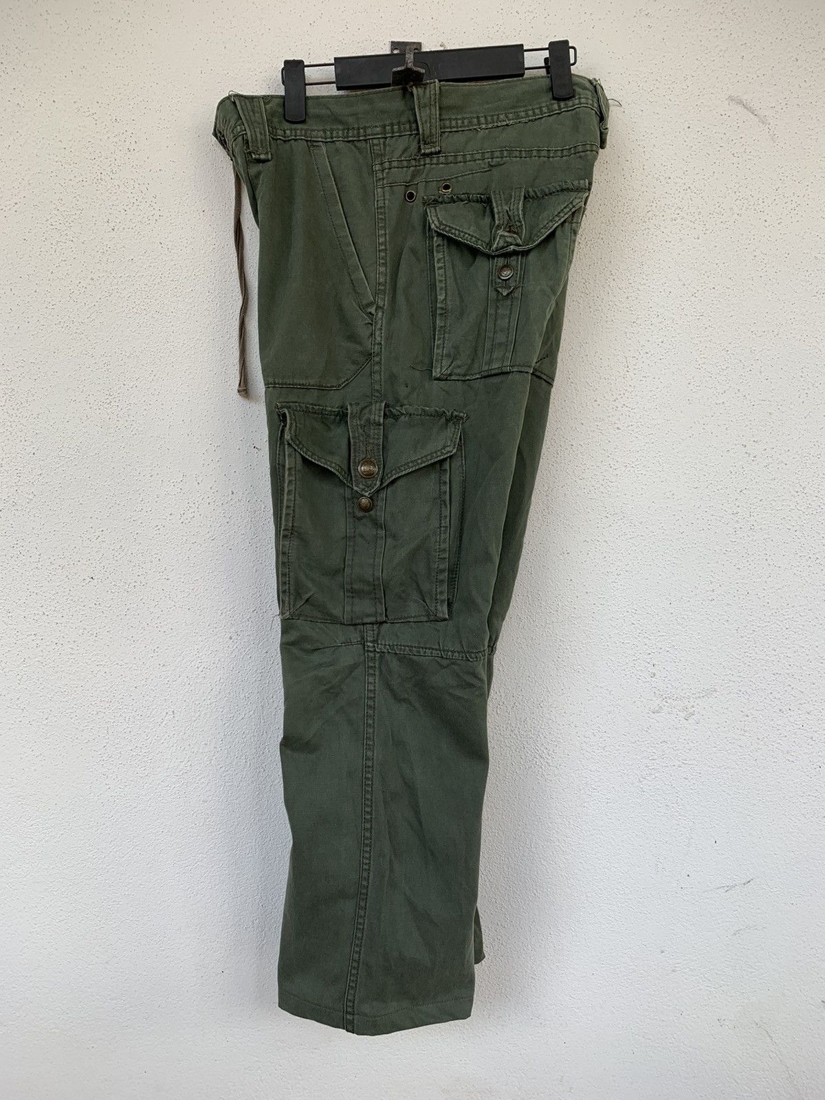 Designer × Japanese Brand Vintage Unbrand Military Cargo Pant Size US 34 / EU 50 - 2 Thumbnail