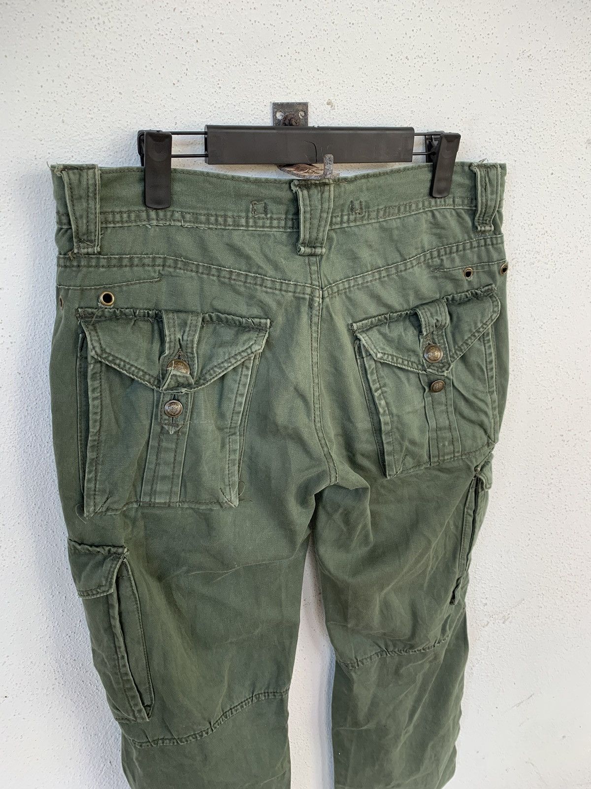 Designer × Japanese Brand Vintage Unbrand Military Cargo Pant Size US 34 / EU 50 - 5 Thumbnail