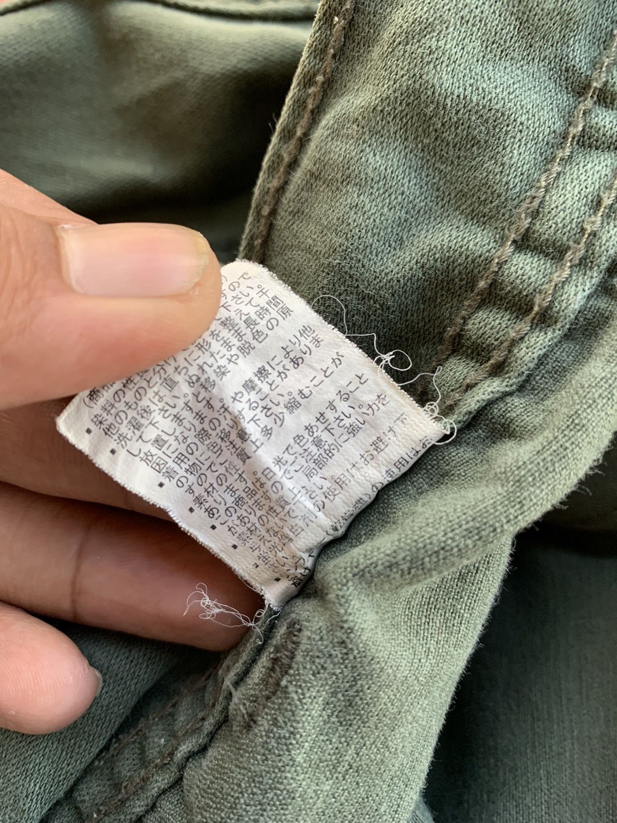 Designer × Japanese Brand Vintage Unbrand Military Cargo Pant Size US 34 / EU 50 - 8 Thumbnail