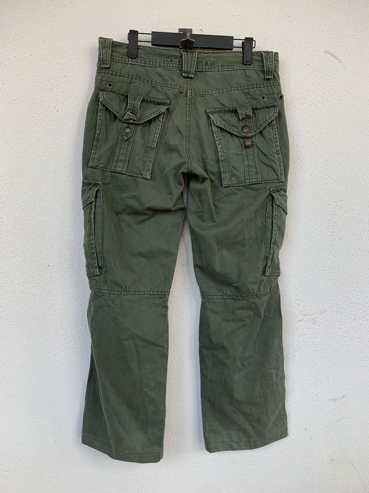 Designer × Japanese Brand Vintage Unbrand Military Cargo Pant Size US 34 / EU 50 - 3 Thumbnail