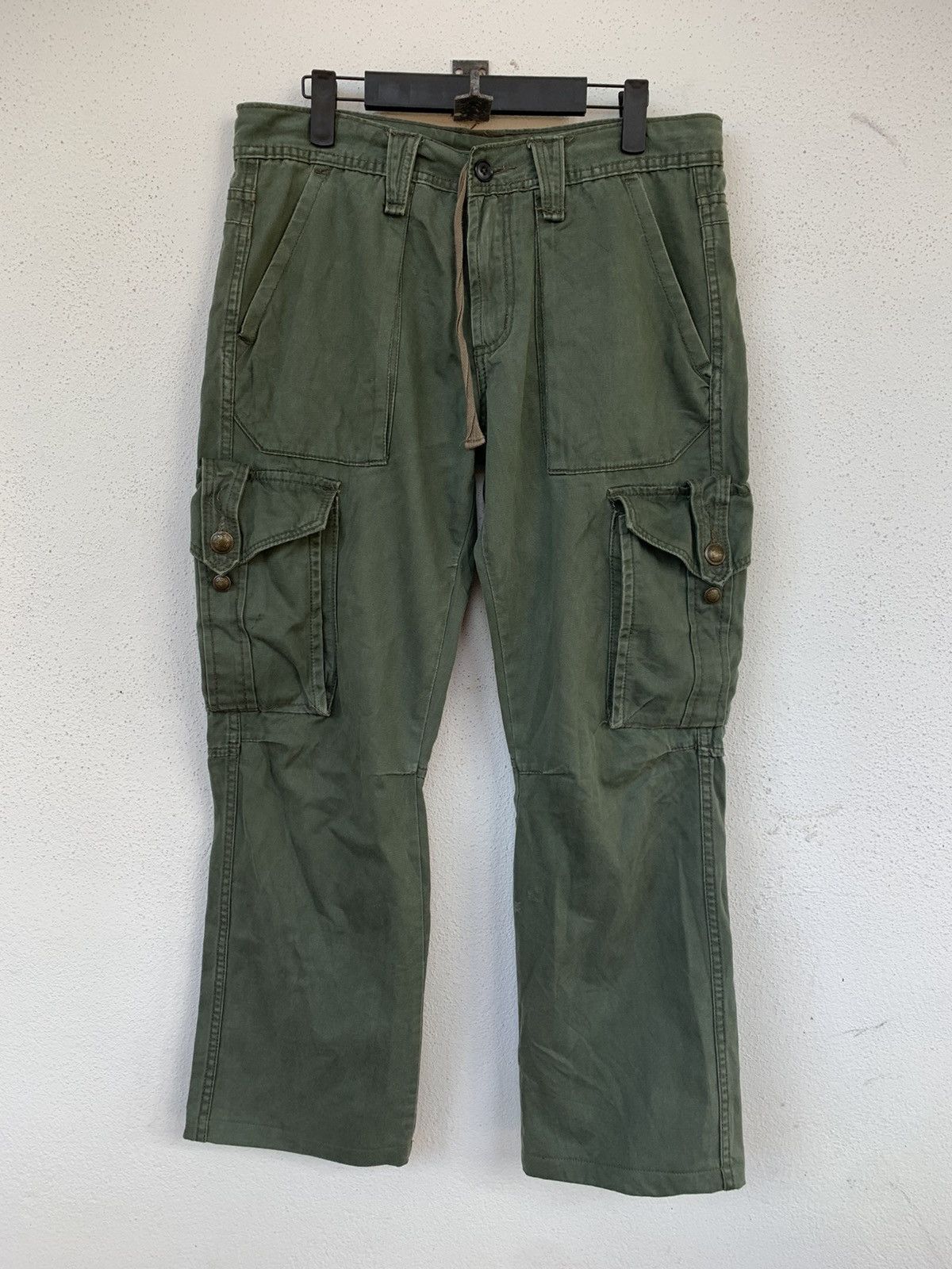 Designer × Japanese Brand Vintage Unbrand Military Cargo Pant Size US 34 / EU 50 - 1 Thumbnail