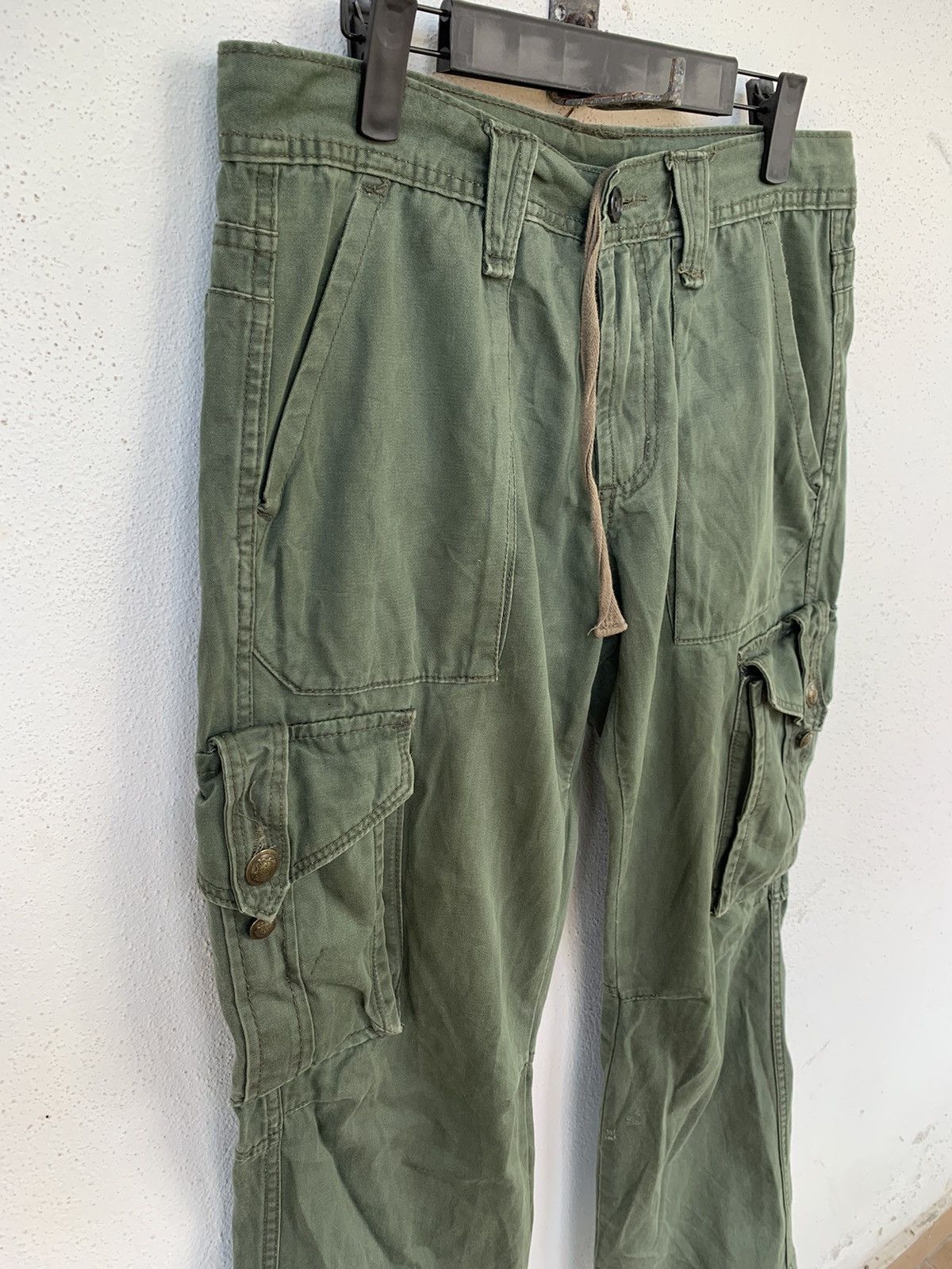 Designer × Japanese Brand Vintage Unbrand Military Cargo Pant Size US 34 / EU 50 - 4 Thumbnail