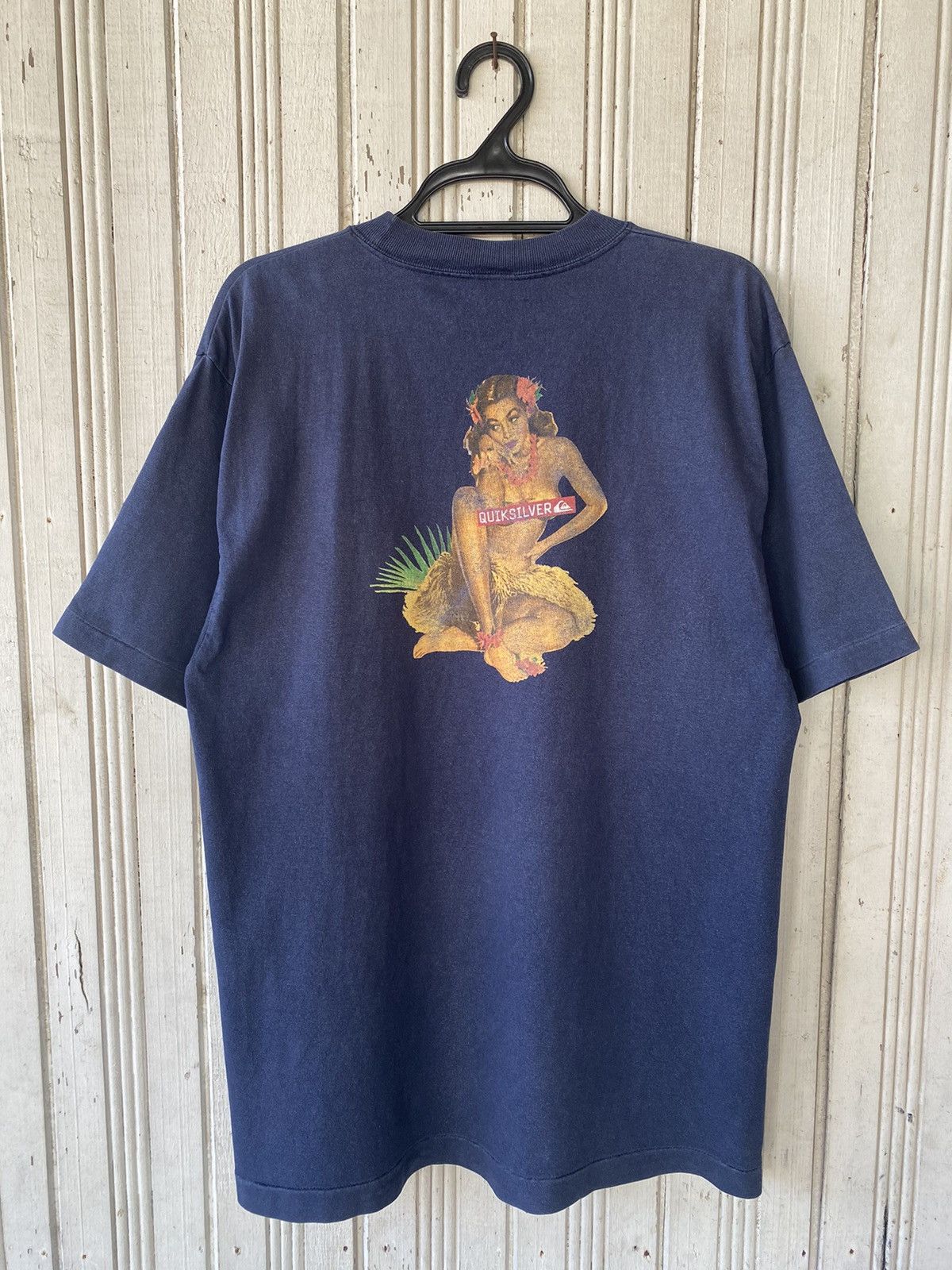 Quicksilver Vintage Quiksilver Back Print Tees Size US M / EU 48-50 / 2 - 1 Thumbnail