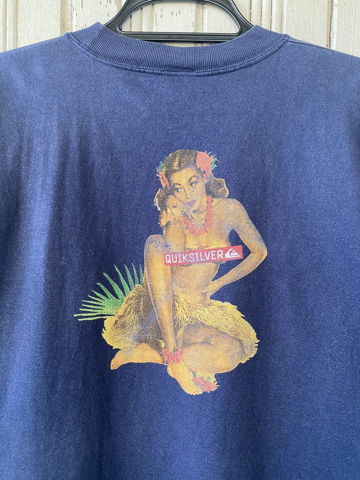 Quicksilver Vintage Quiksilver Back Print Tees Size US M / EU 48-50 / 2 - 5 Thumbnail