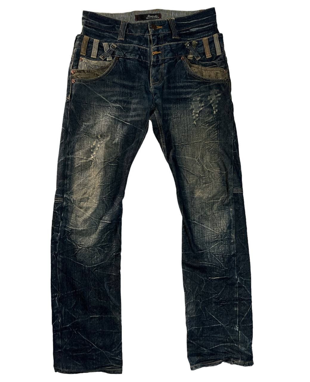 🔥SALE🔥Dominate Handcrafted Jeans Double Waist Denim