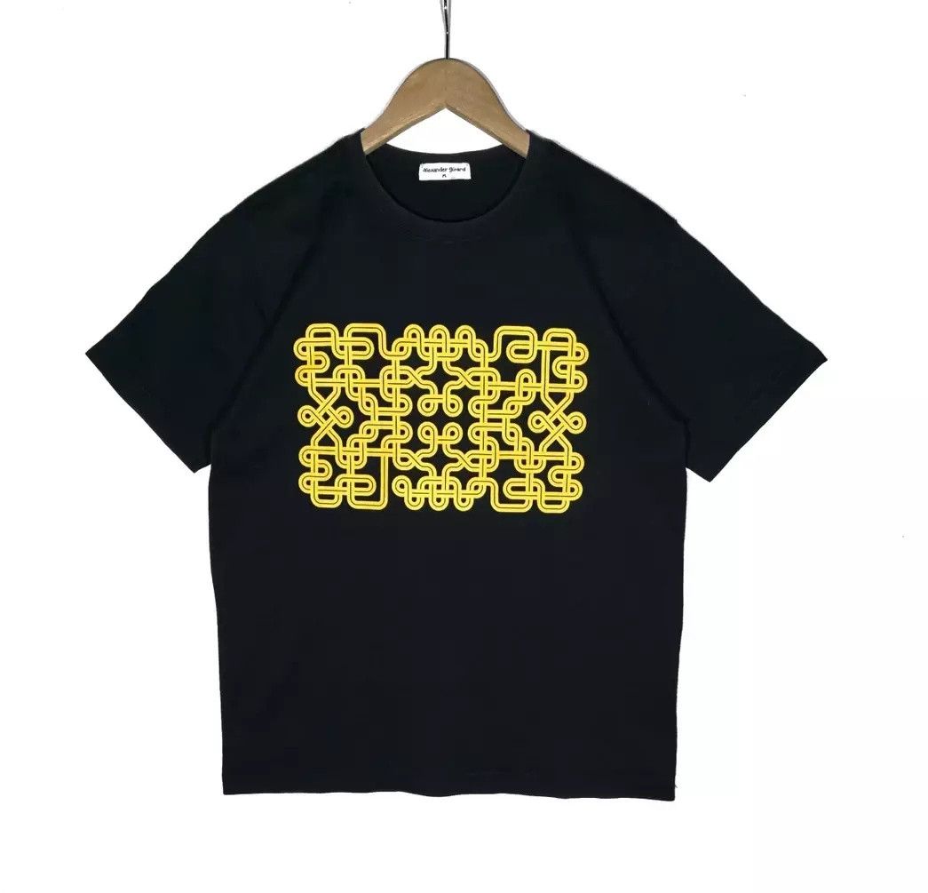 image of Vintage Alexander Girard Big Logo Designers Tshirt in Black, Men's (Size Medium)