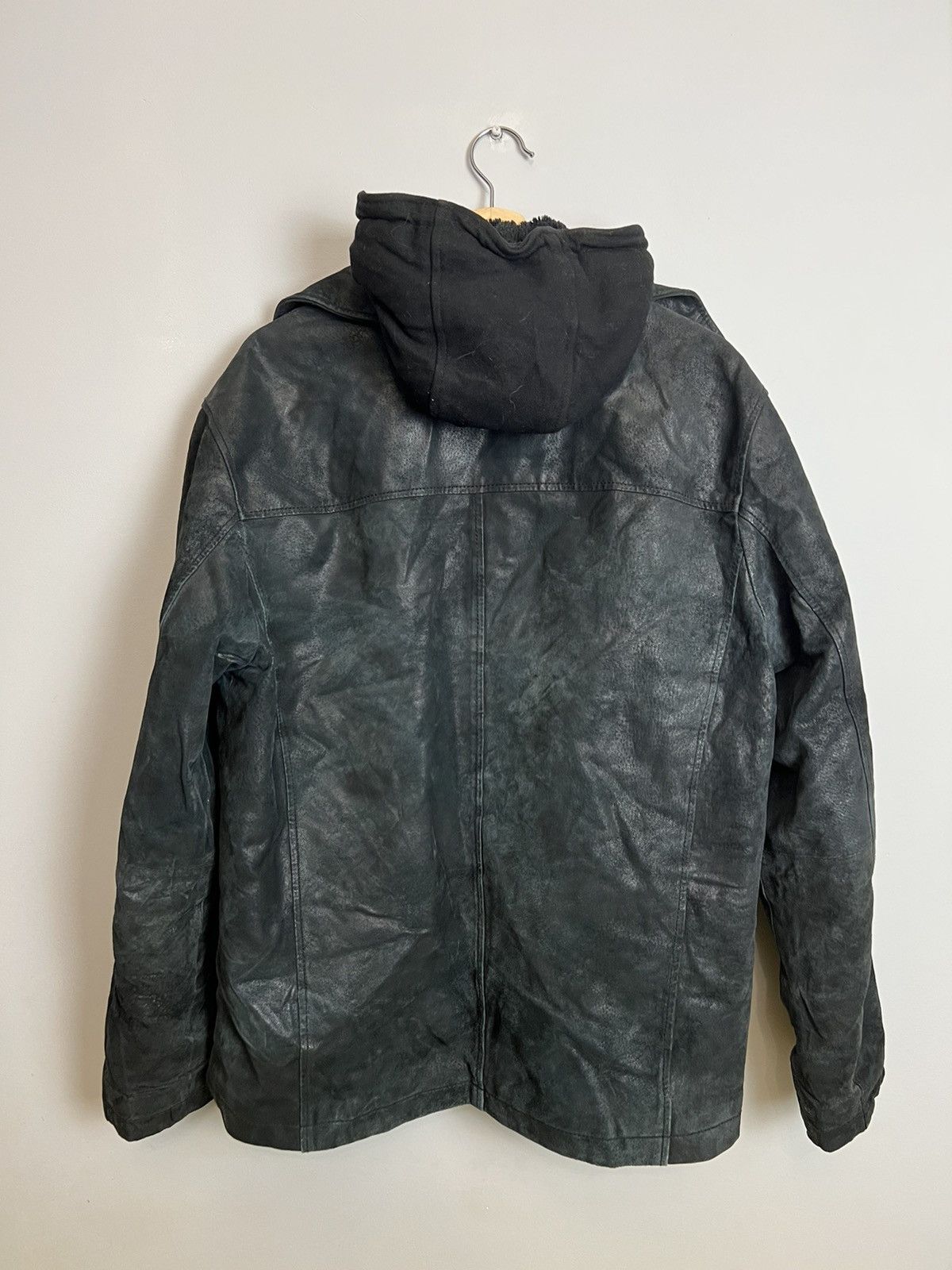 Vintage Vintage 90s Petrof Genuine Real Leather Rare Jacket XL Size US XL / EU 56 / 4 - 4 Thumbnail