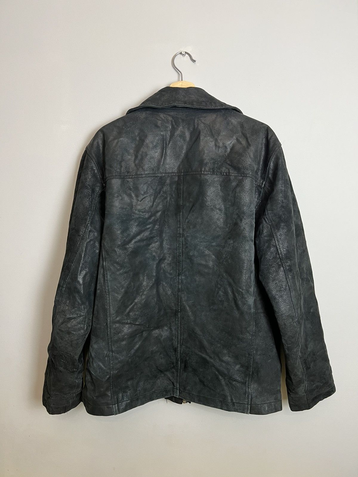 Vintage Vintage 90s Petrof Genuine Real Leather Rare Jacket XL Size US XL / EU 56 / 4 - 2 Thumbnail