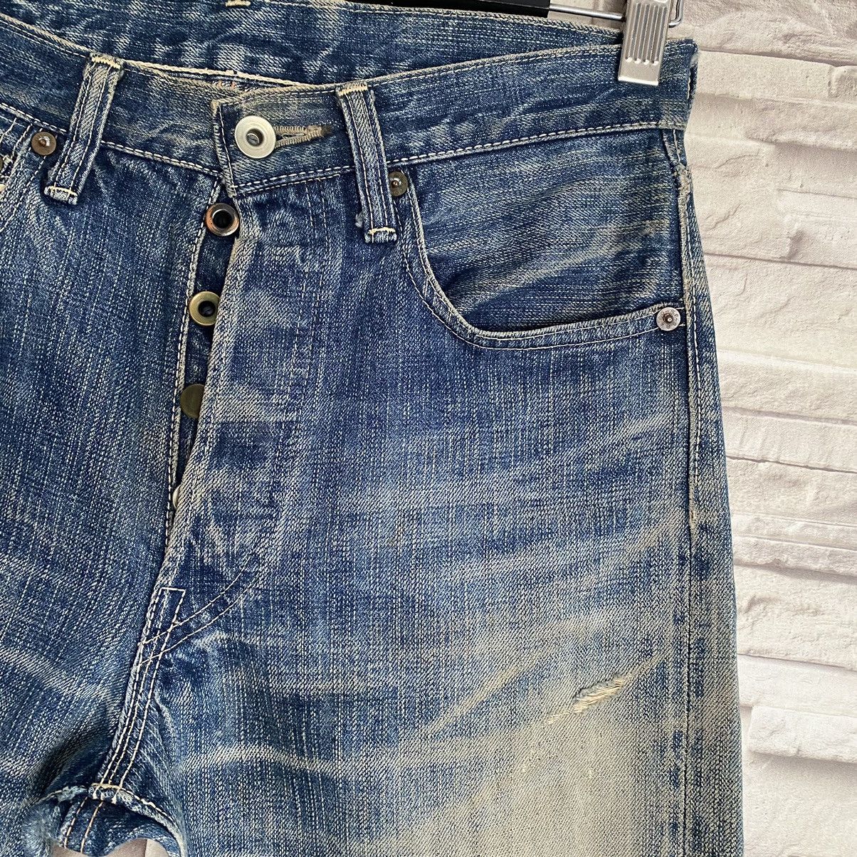 Pherrow's PHERROWS Denim Selvedge Rusty Jeans Size US 29 - 6 Thumbnail