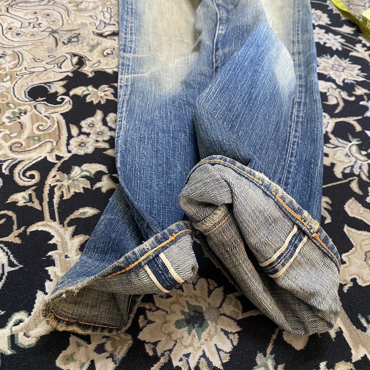 Pherrow's PHERROWS Denim Selvedge Rusty Jeans Size US 29 - 20 Thumbnail