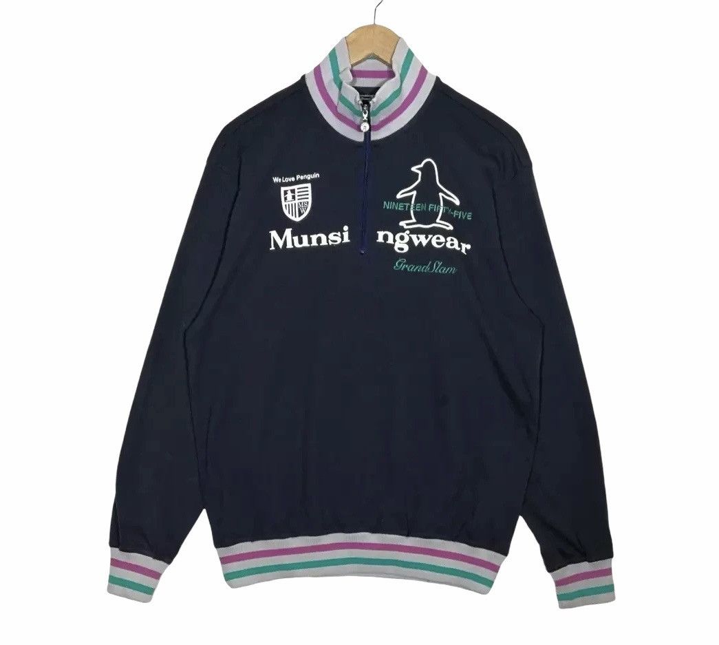 Grand Slam Grand Slam Munsingwear Spellout Japan Big Logo Sweatshirt Size US L / EU 52-54 / 3 - 1 Thumbnail