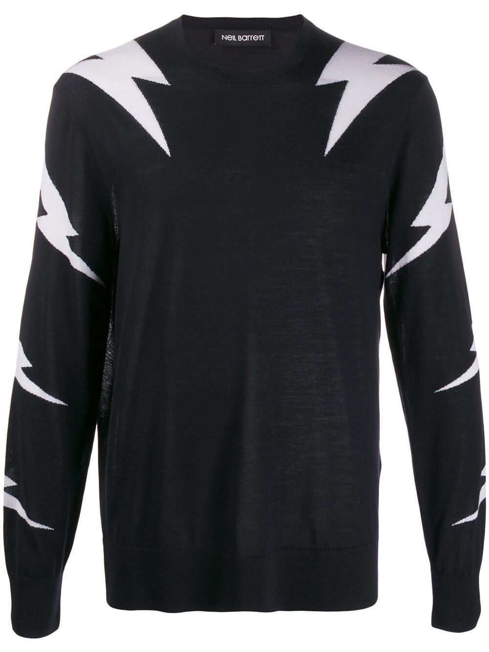 Neil Barrett Neil Barrett Thunderbolt Knit Sweater Size XL Size US XL / EU 56 / 4 - 1 Thumbnail