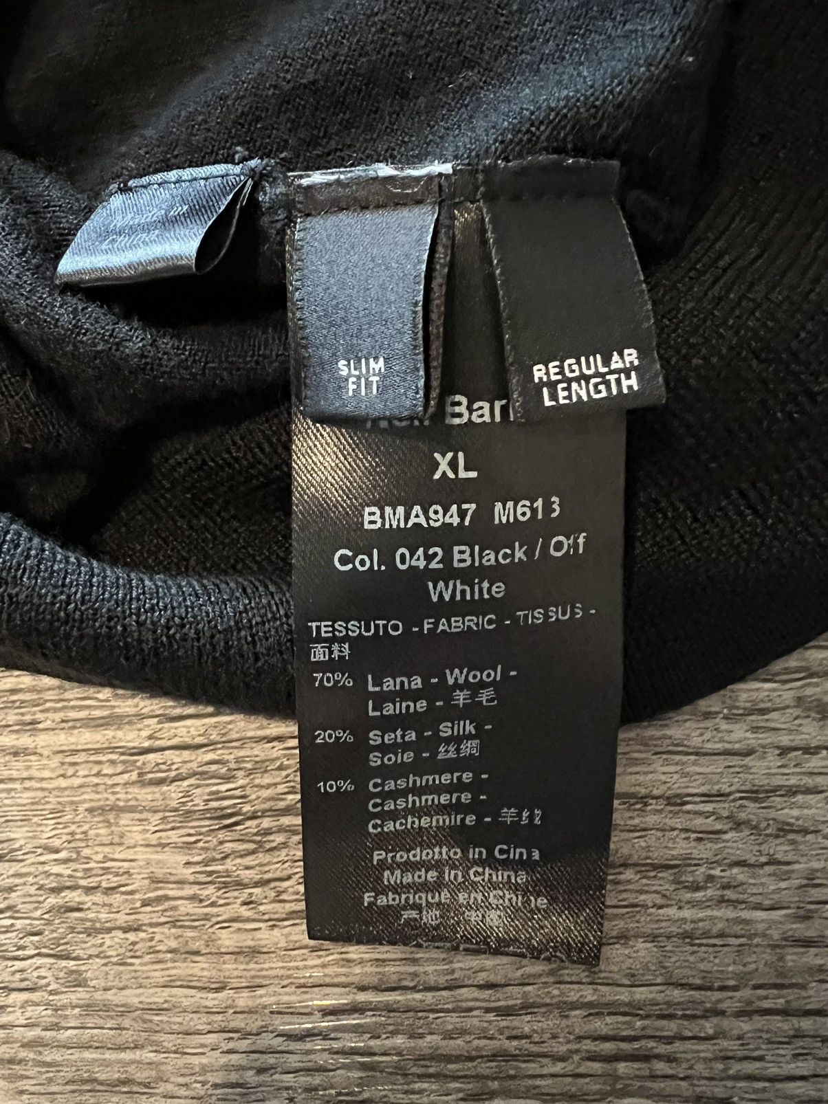 Neil Barrett Neil Barrett Thunderbolt Knit Sweater Size XL Size US XL / EU 56 / 4 - 5 Thumbnail